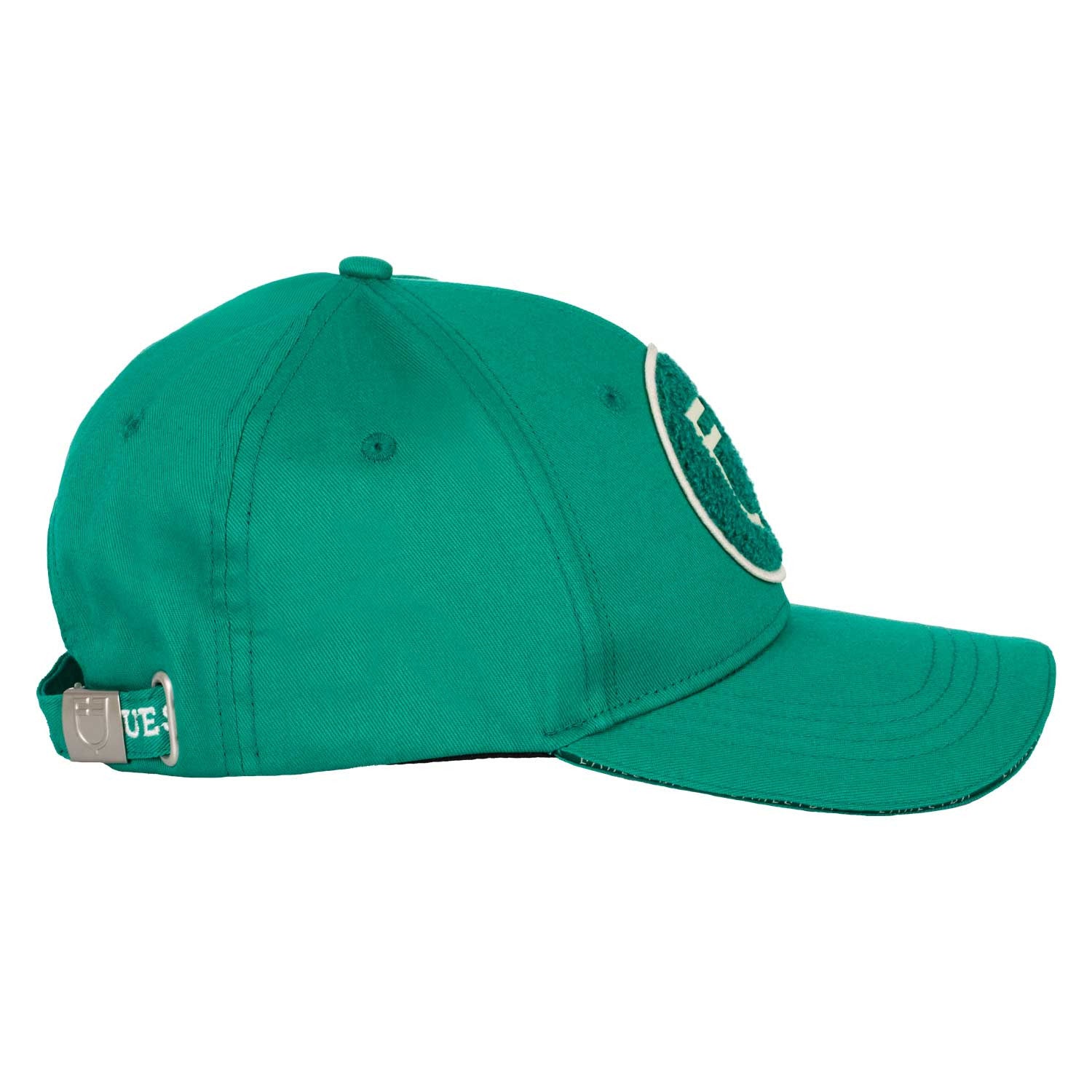 Baseball hat with sponge logo patch