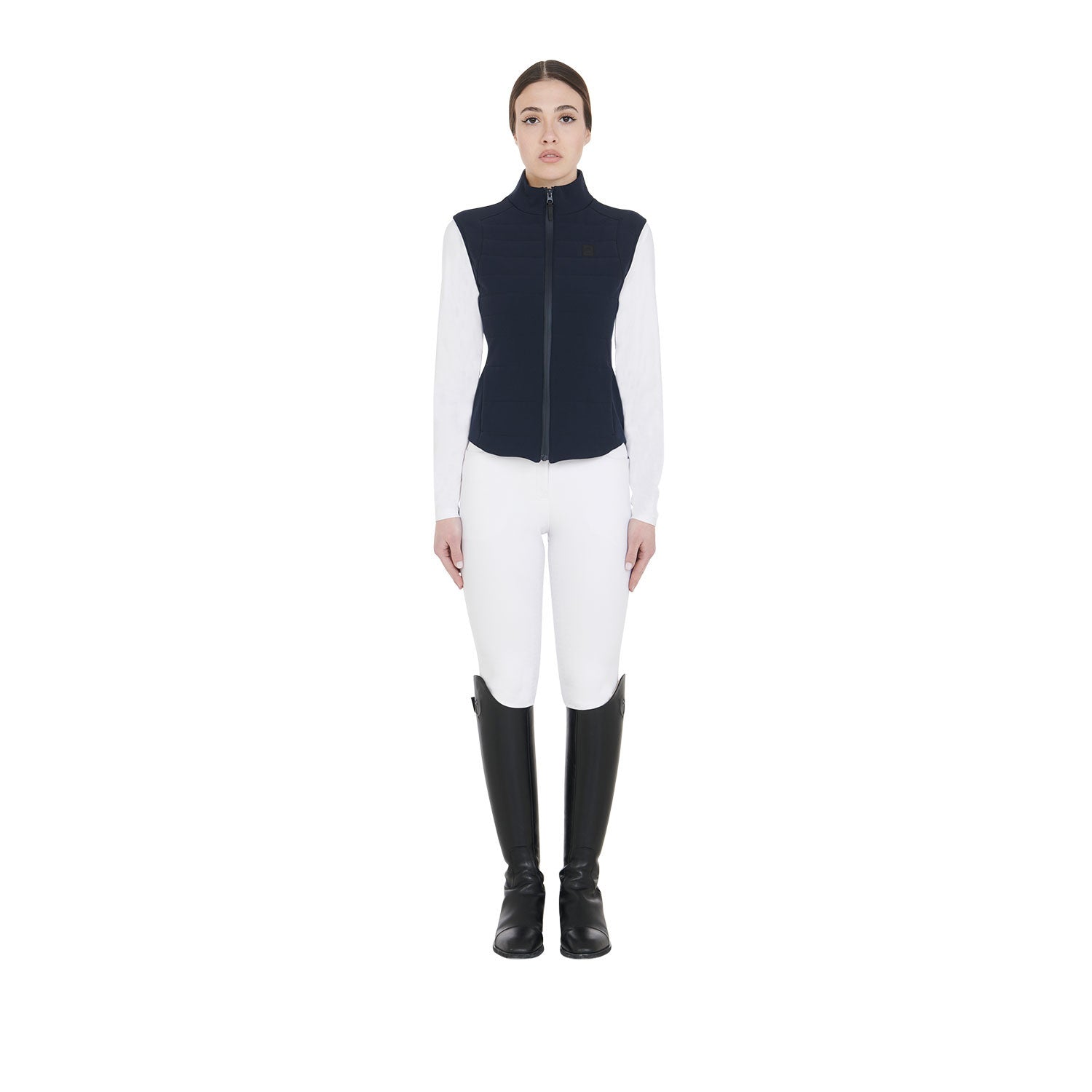 Women's vest in breathable technical fabric