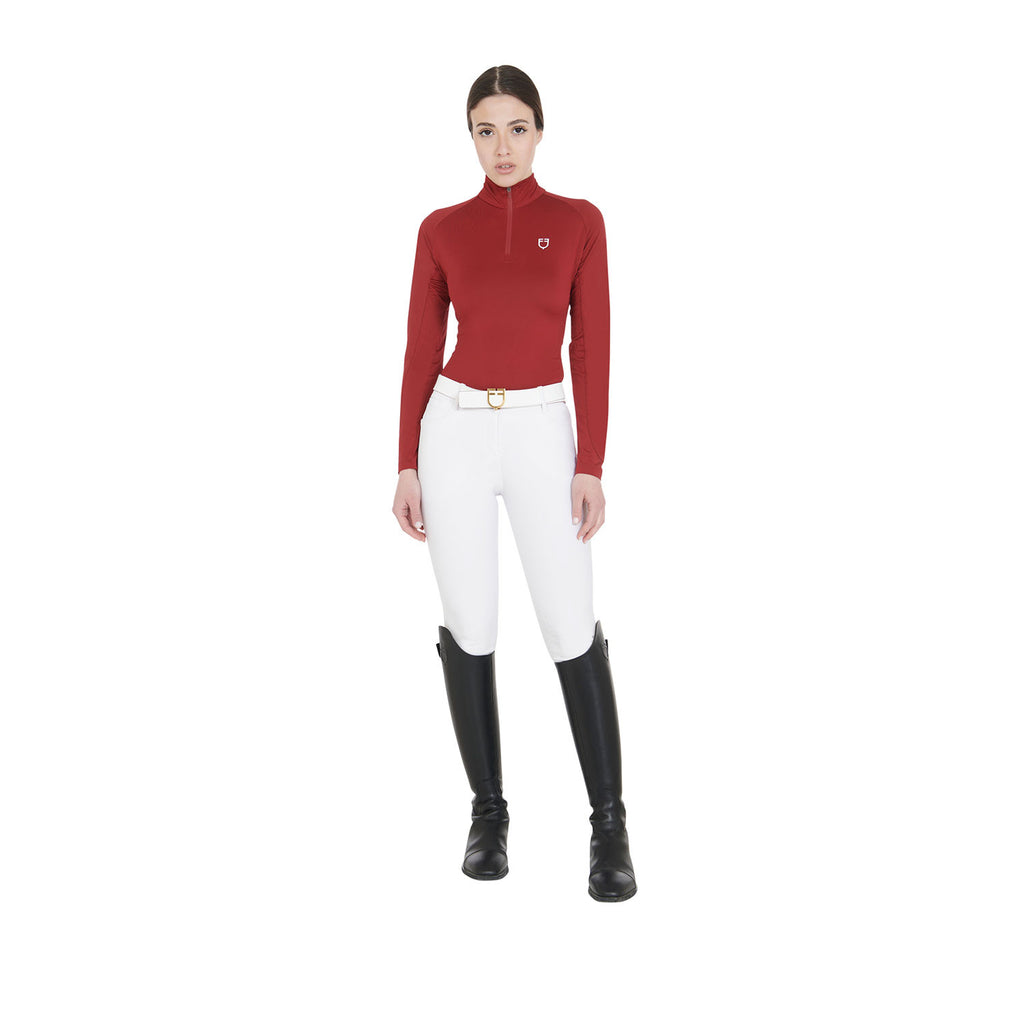 Women's slim fit long sleeve base layer