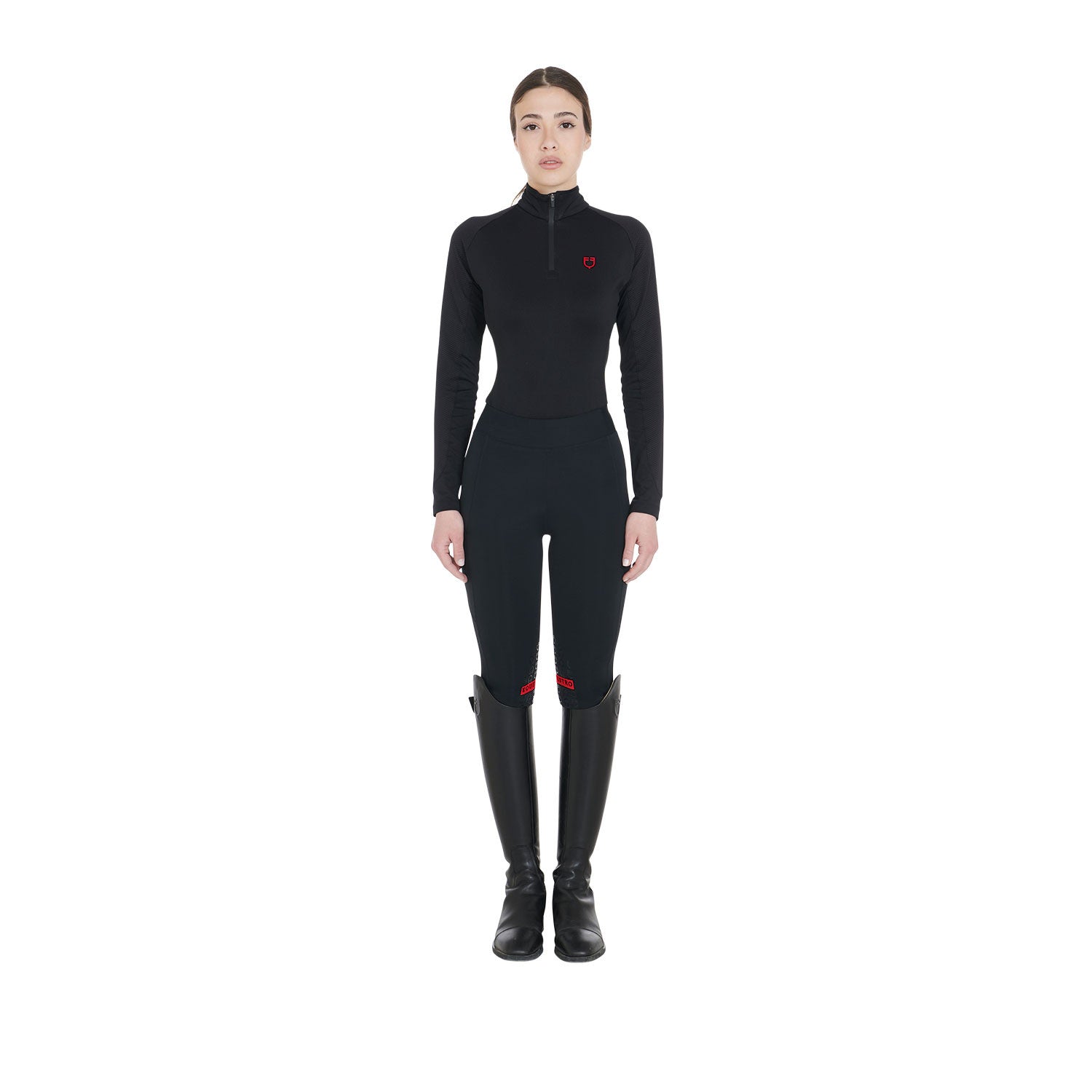 Women's slim fit long sleeve base layer