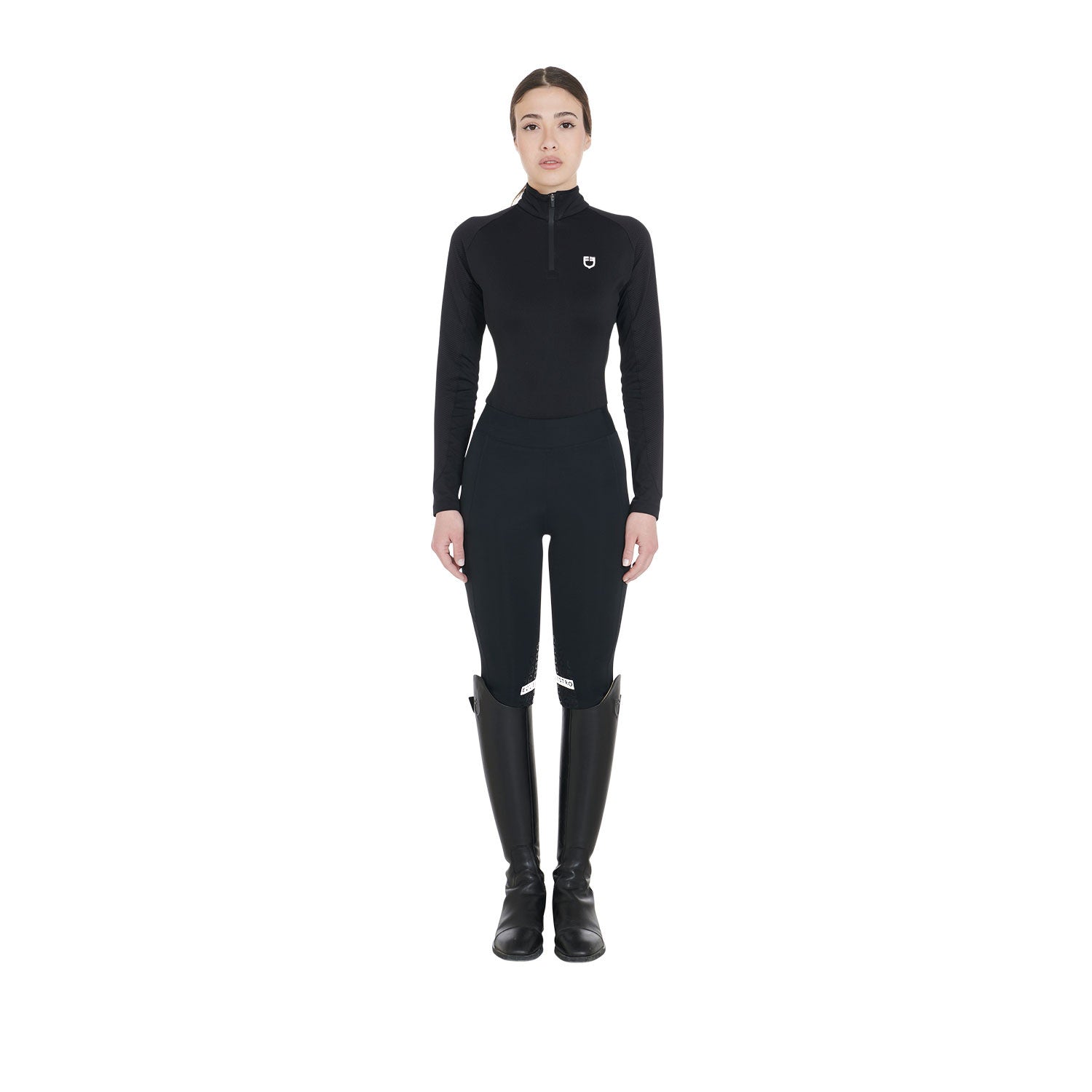 Women's slim fit long sleeve base layer