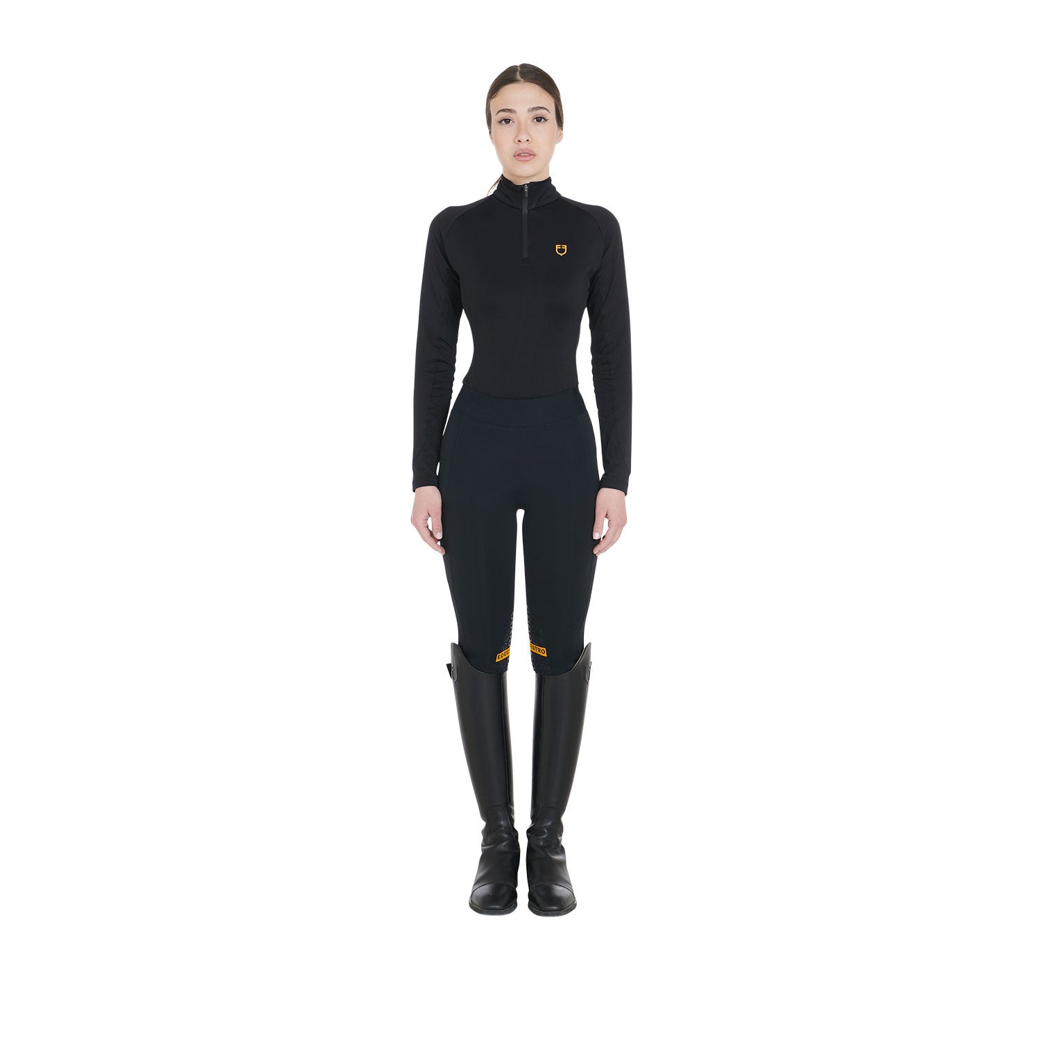 Women's slim fit long sleeve base layer