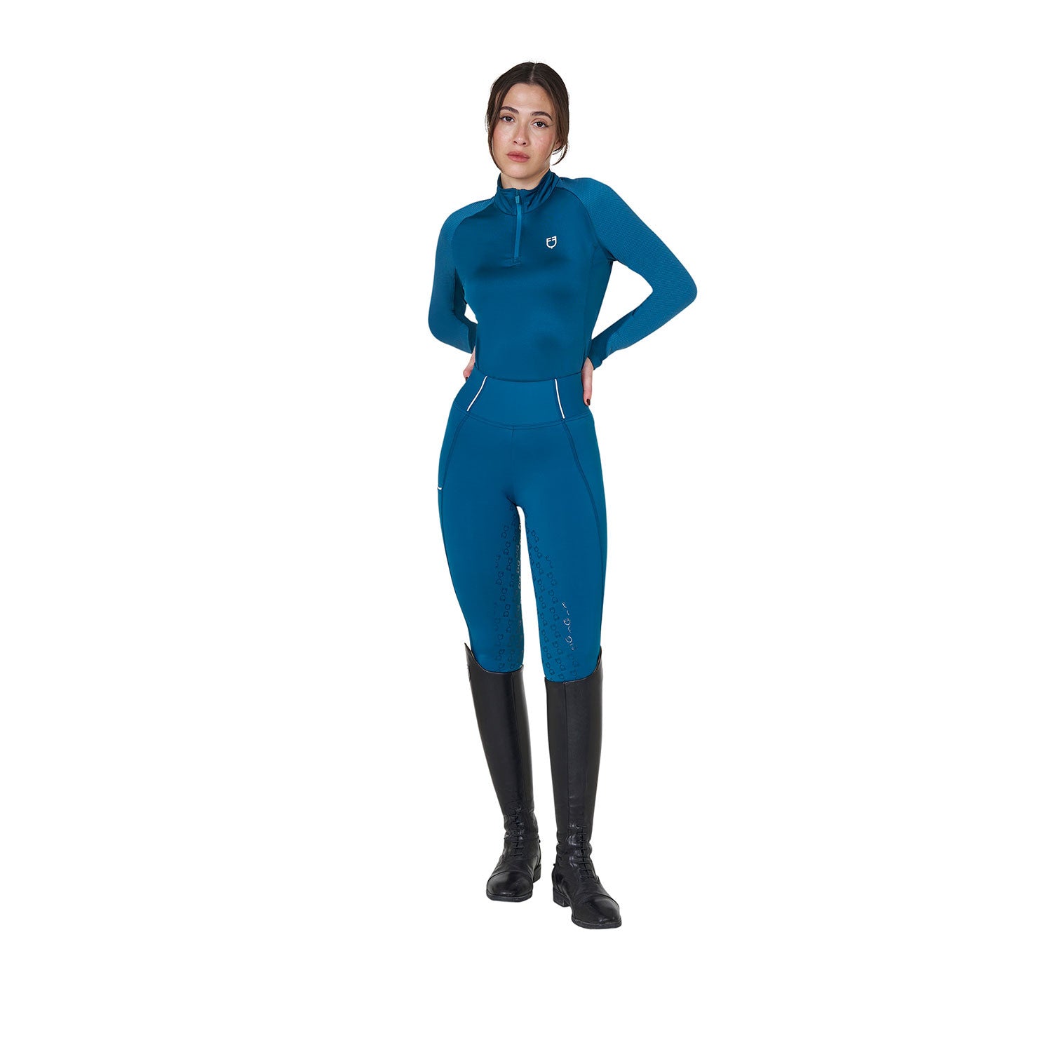 Women's slim fit long sleeve base layer