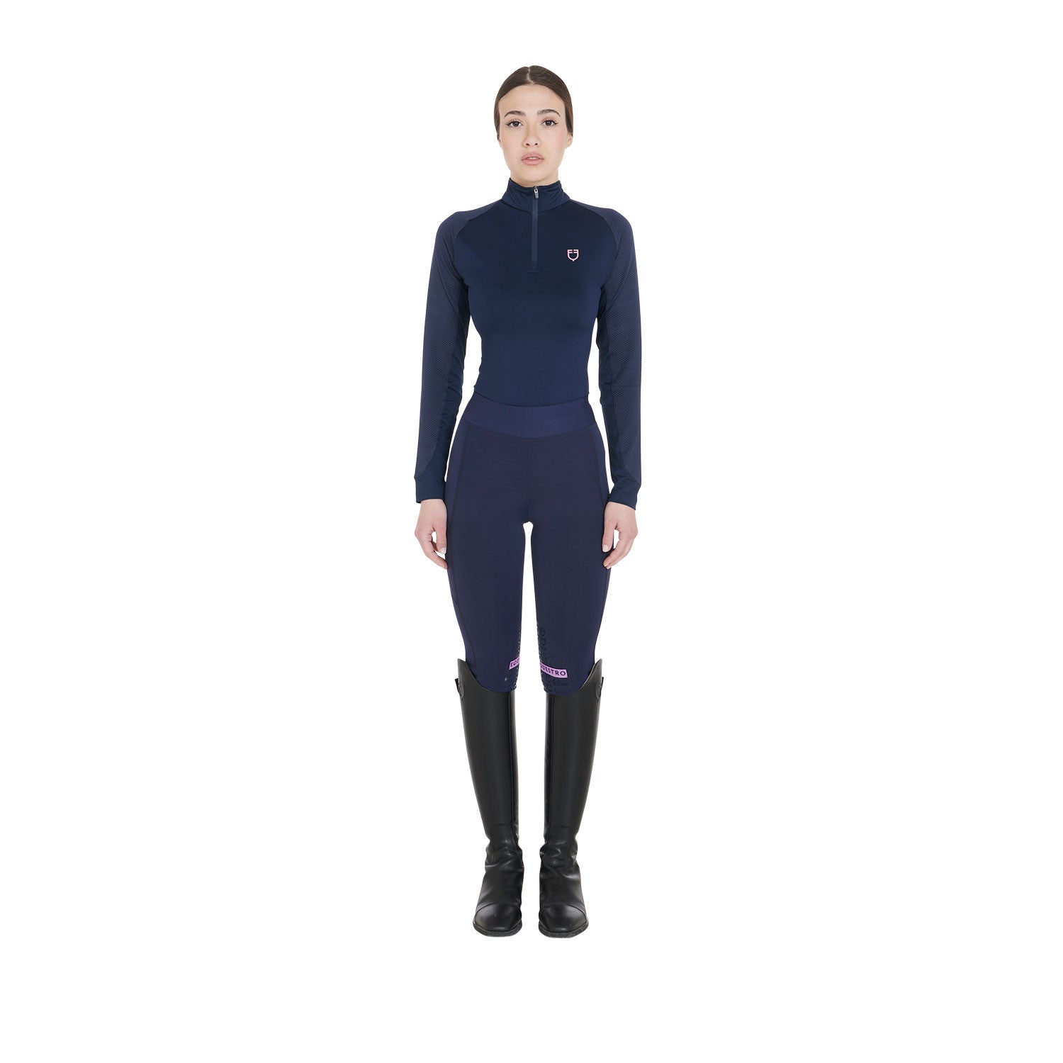 Women's slim fit long sleeve base layer