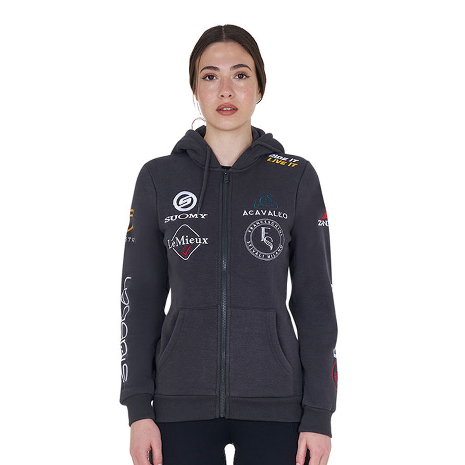Women's multi-logo hoodie 2024 design