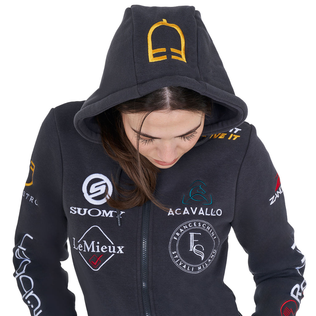 Women's multi-logo hoodie 2024 design
