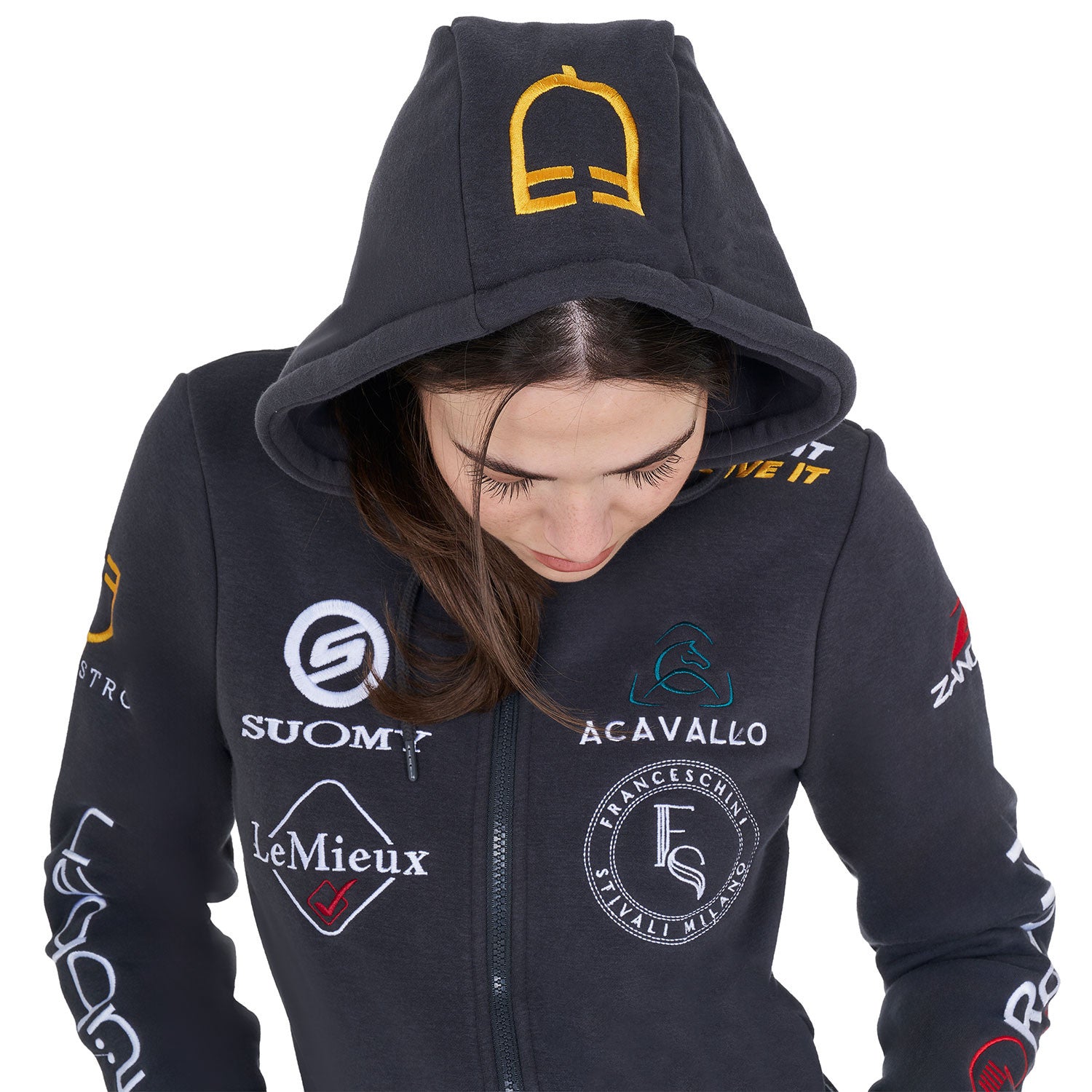 Women's multi-logo hoodie 2024 design