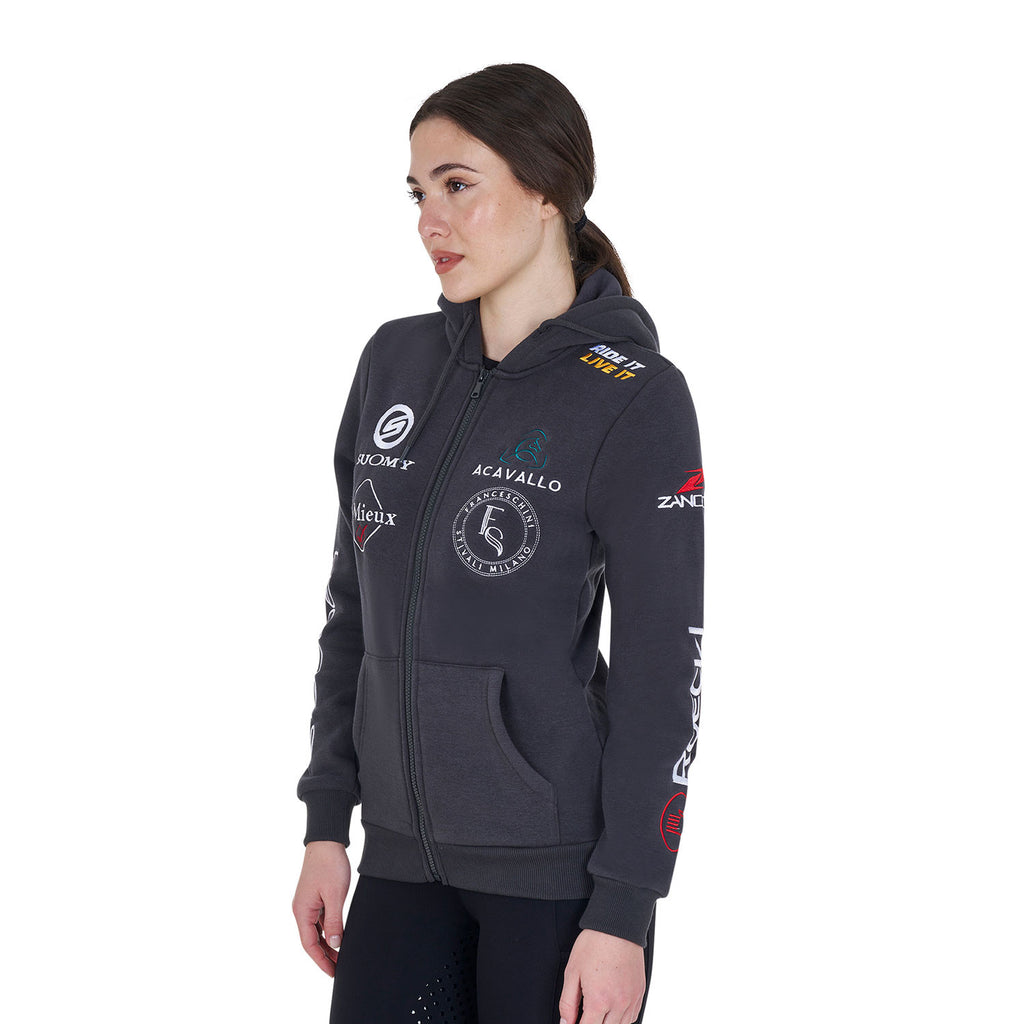 Women's multi-logo hoodie 2024 design