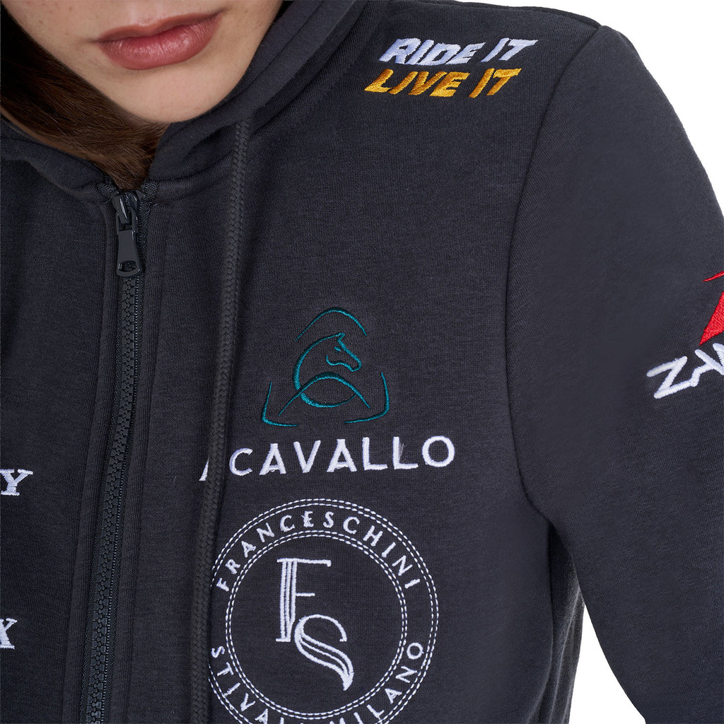 Women's multi-logo hoodie 2024 design