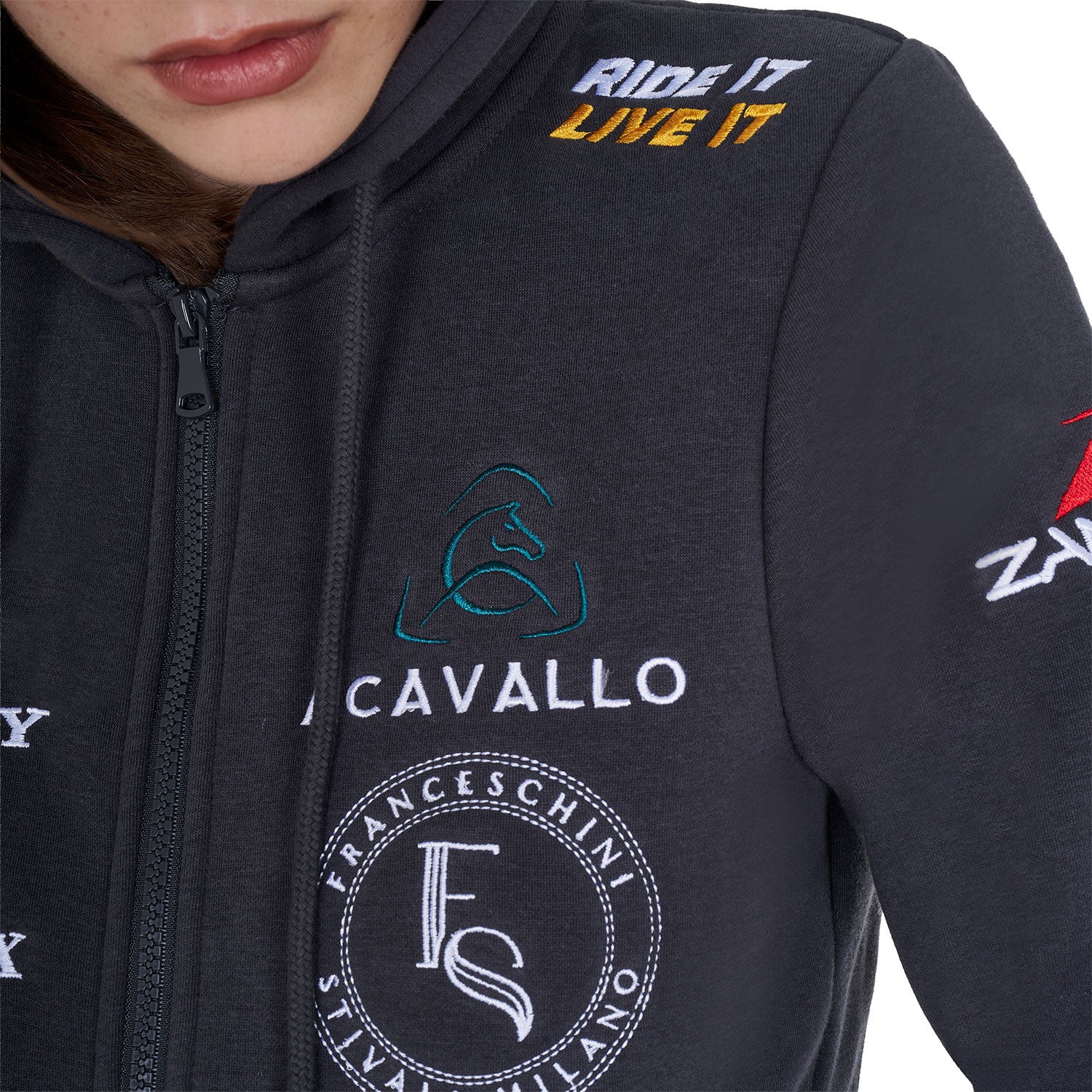 Women's multi-logo hoodie 2024 design
