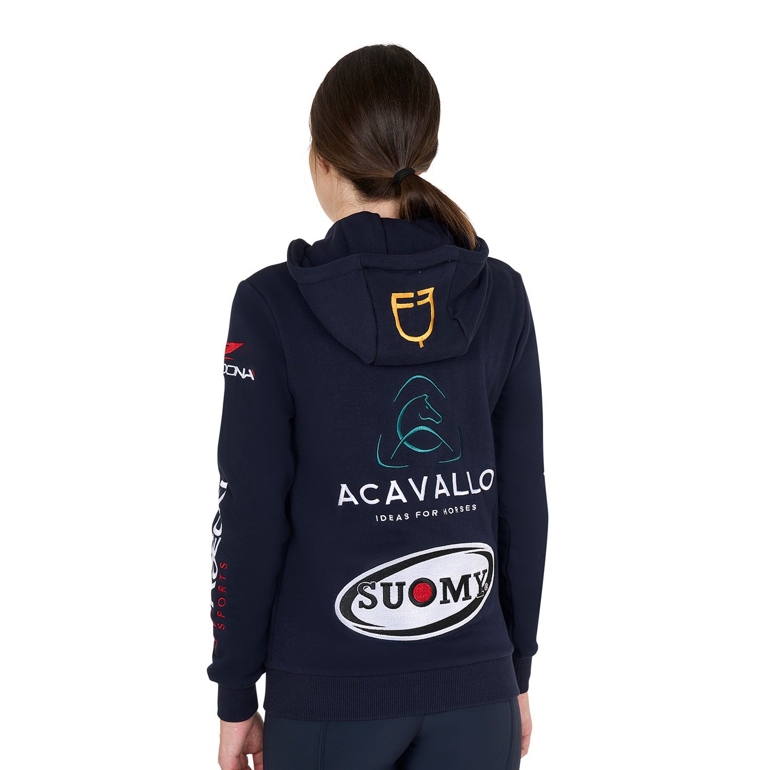 Women's multi-logo hoodie 2024 design