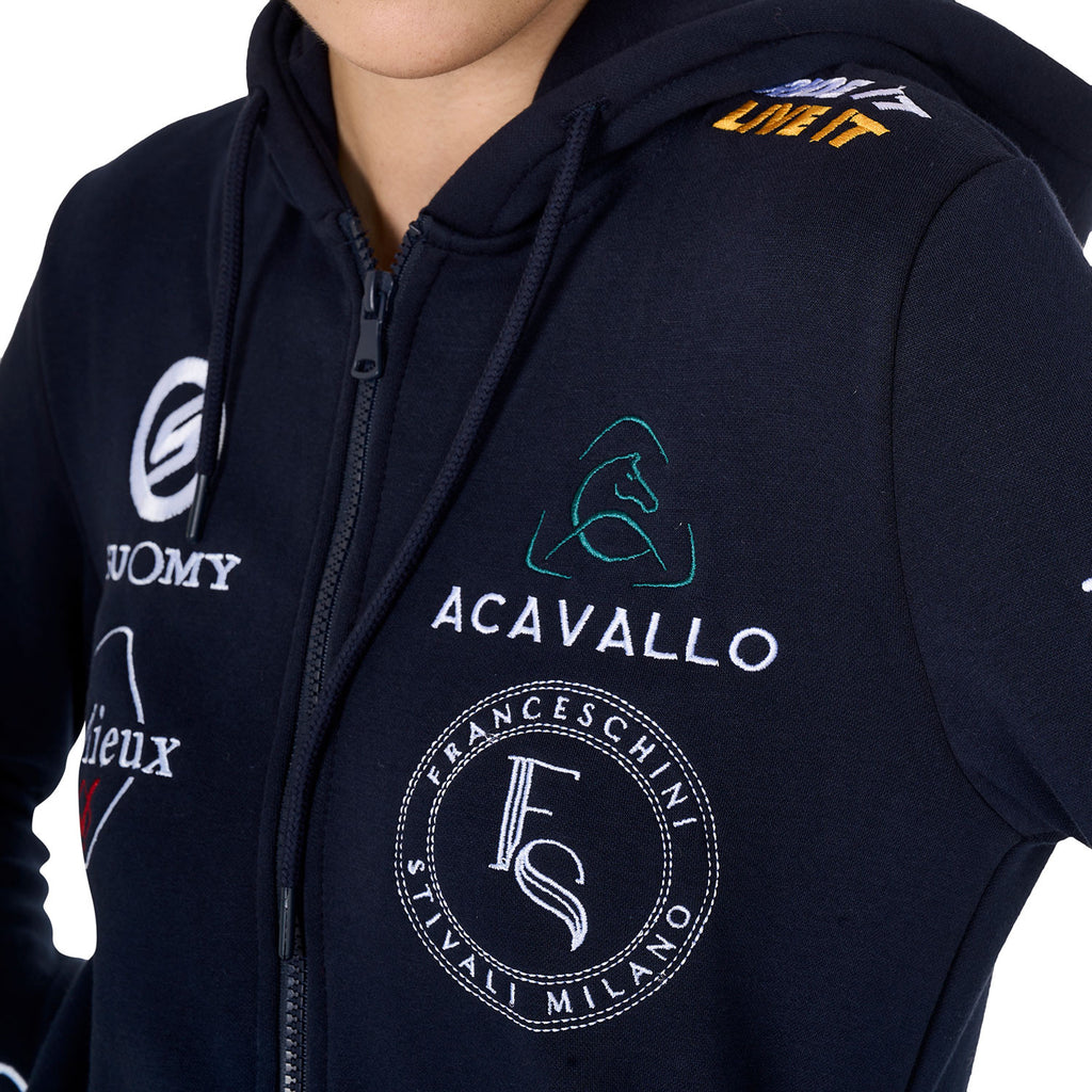 Women's multi-logo hoodie 2024 design