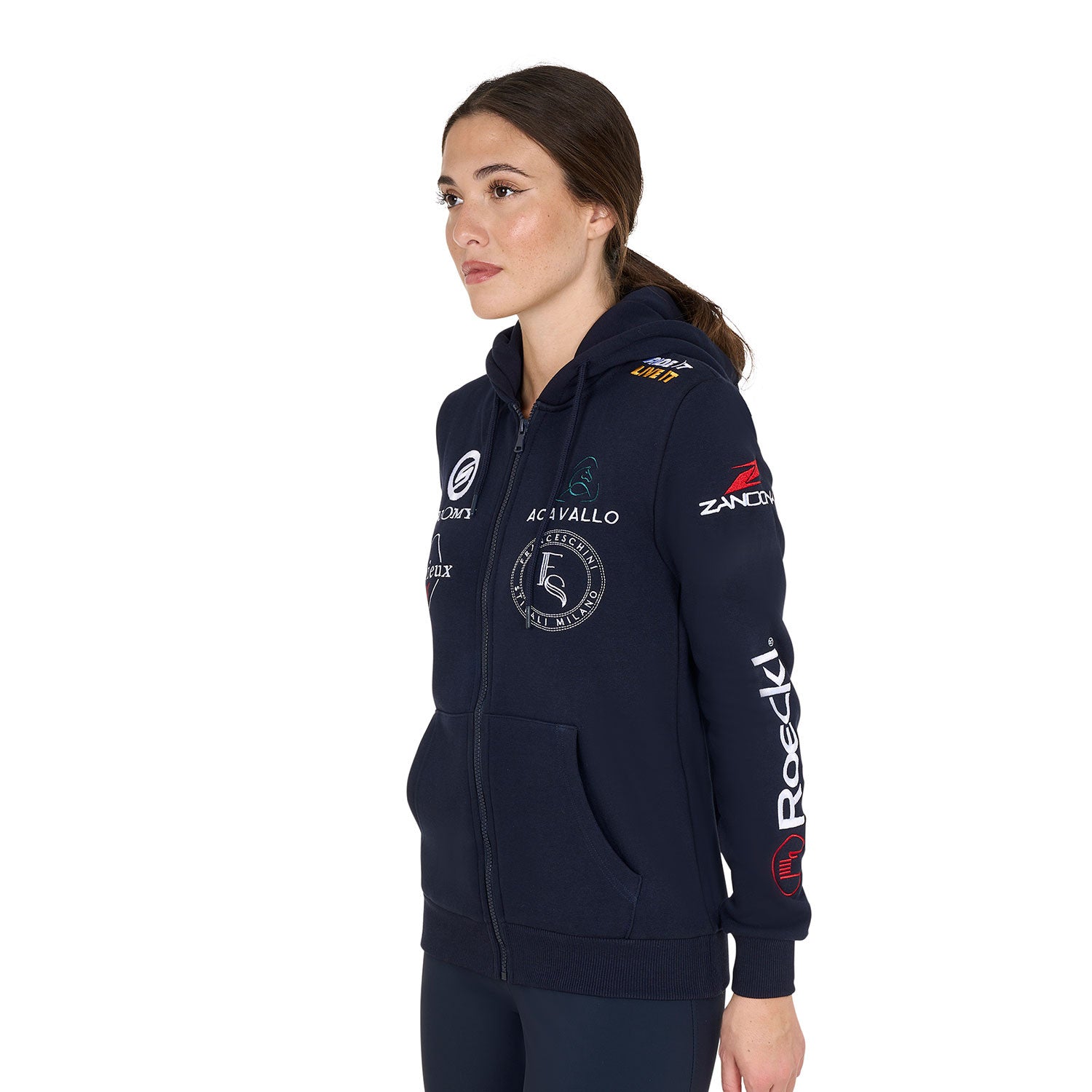 Women's multi-logo hoodie 2024 design