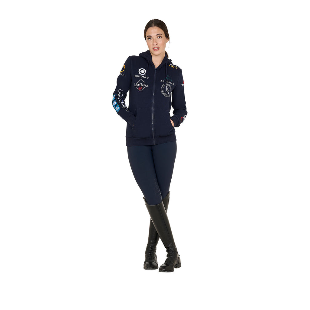 Women's multi-logo hoodie 2024 design