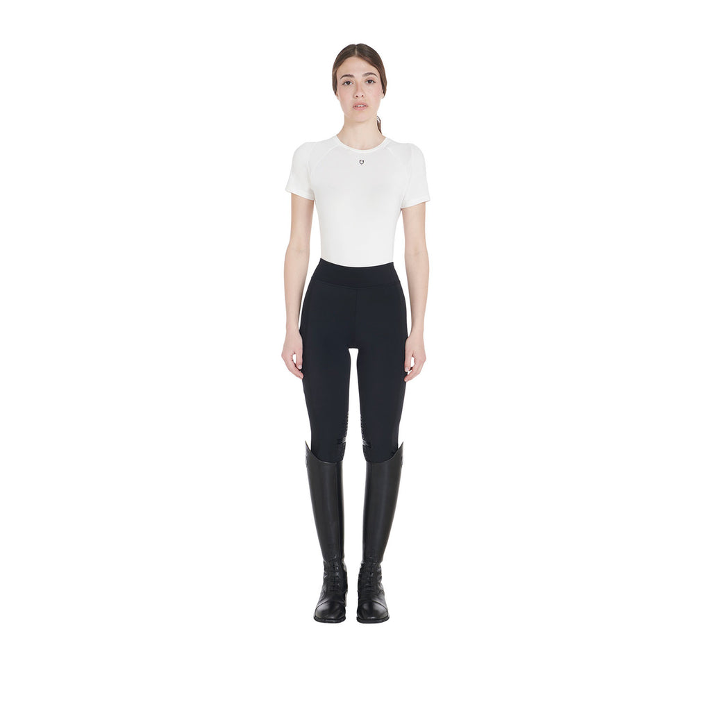 Women's slim fit leggings light stretch fabric