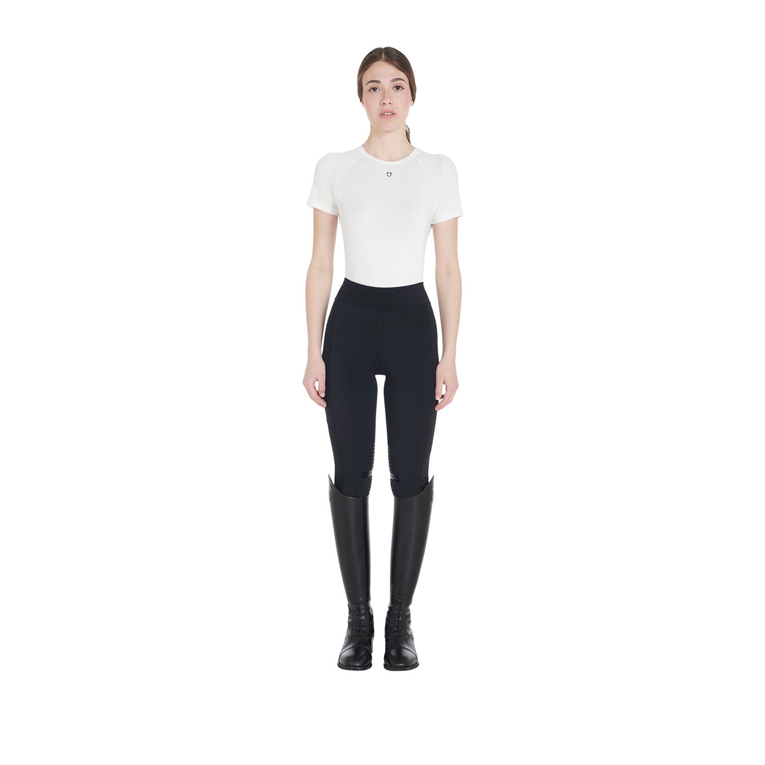 Women's slim fit leggings light stretch fabric