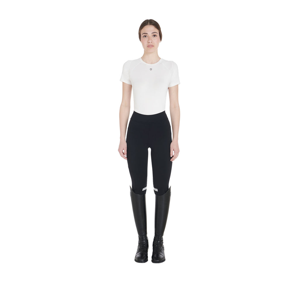 Women's slim fit leggings light stretch fabric