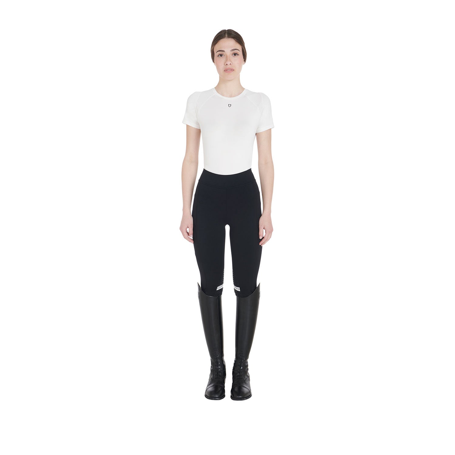 Women's slim fit leggings light stretch fabric