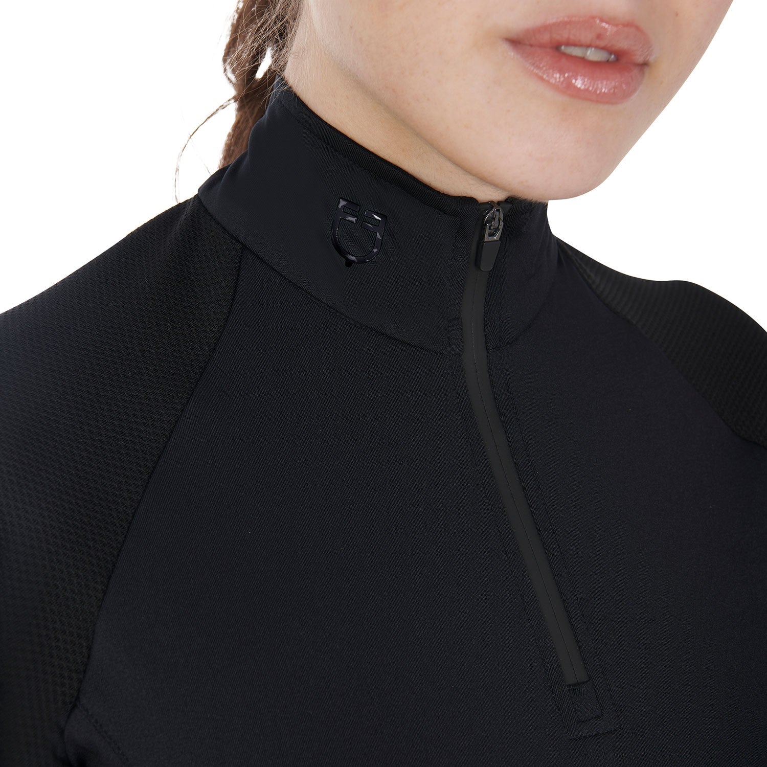 Women's slim fit short sleeve base layer