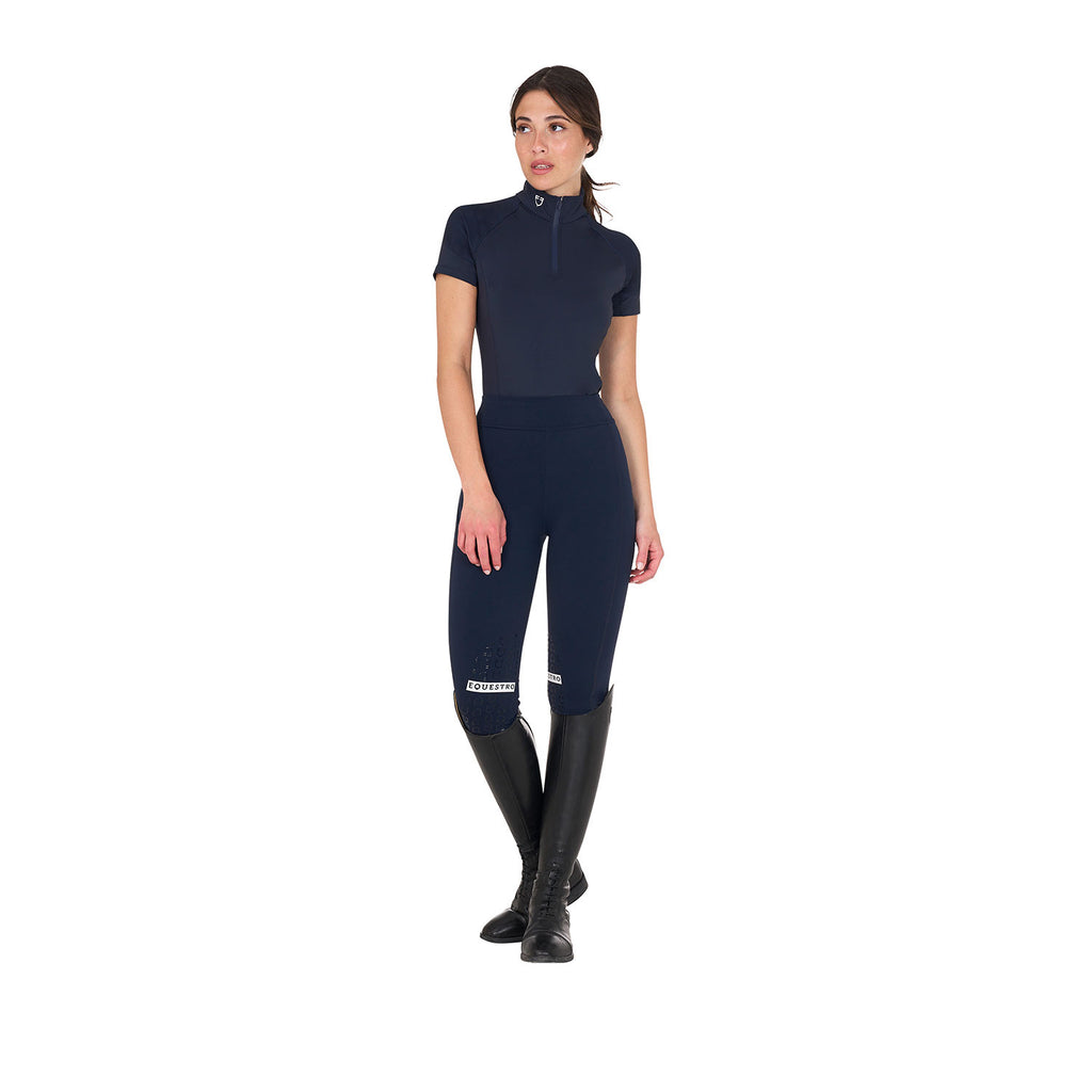 Women's slim fit short sleeve base layer
