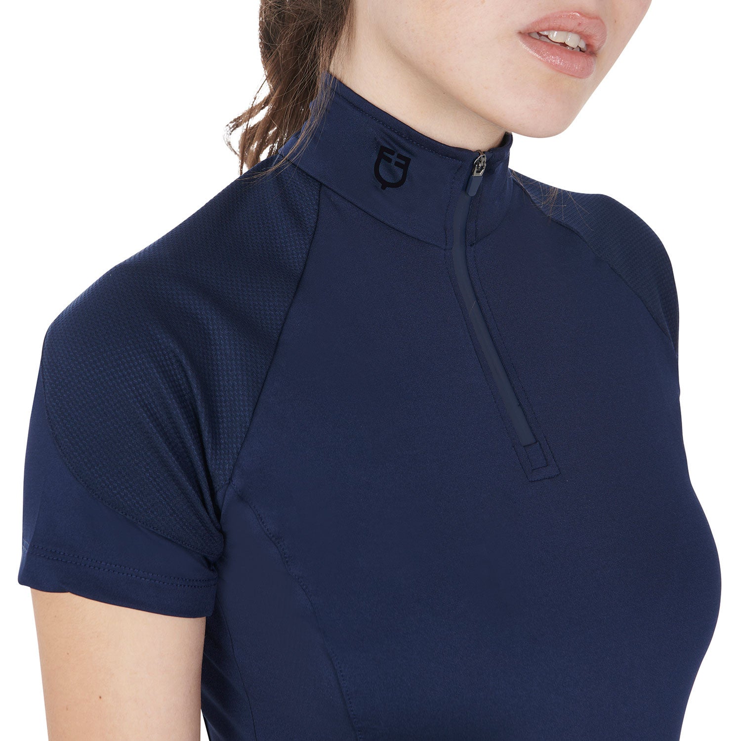 Women's slim fit short sleeve base layer
