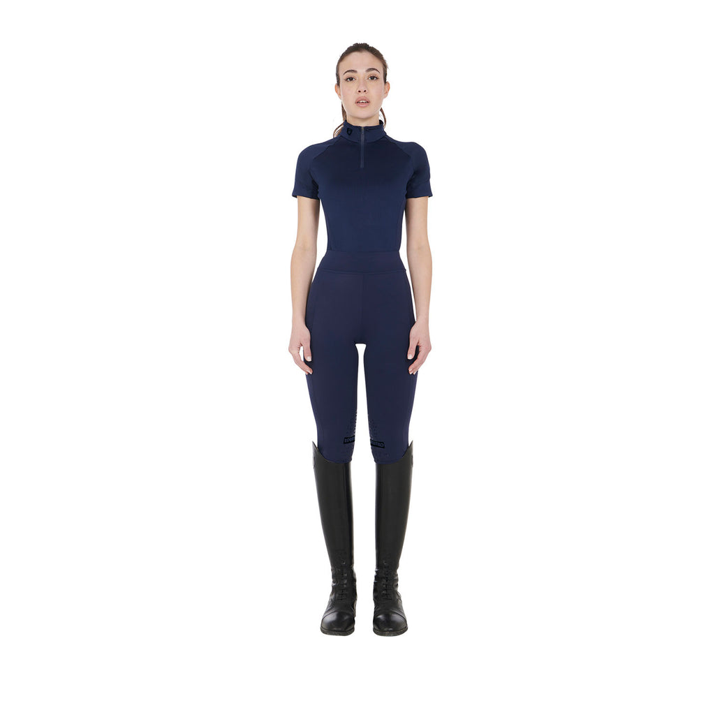 Women's slim fit short sleeve base layer