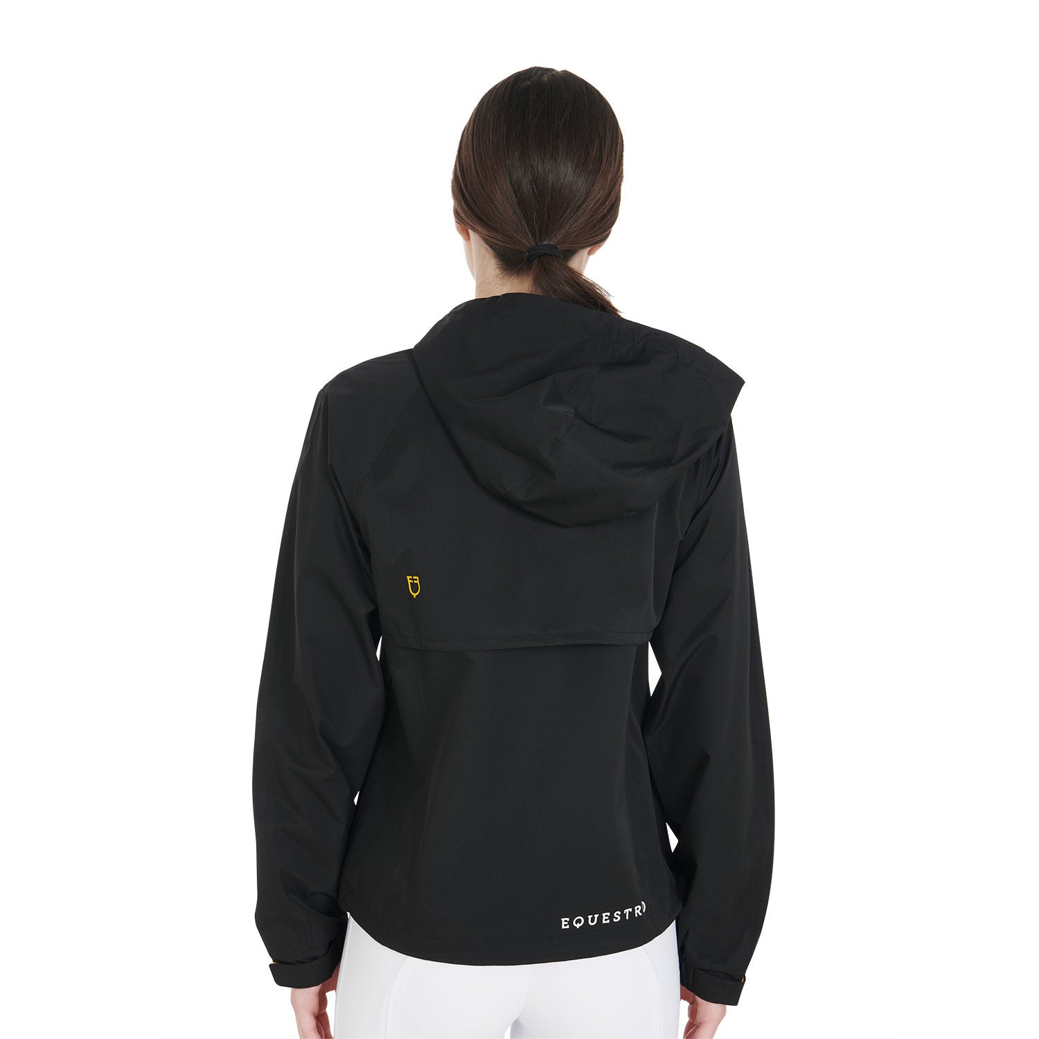 Women's three-layer technical raincoat