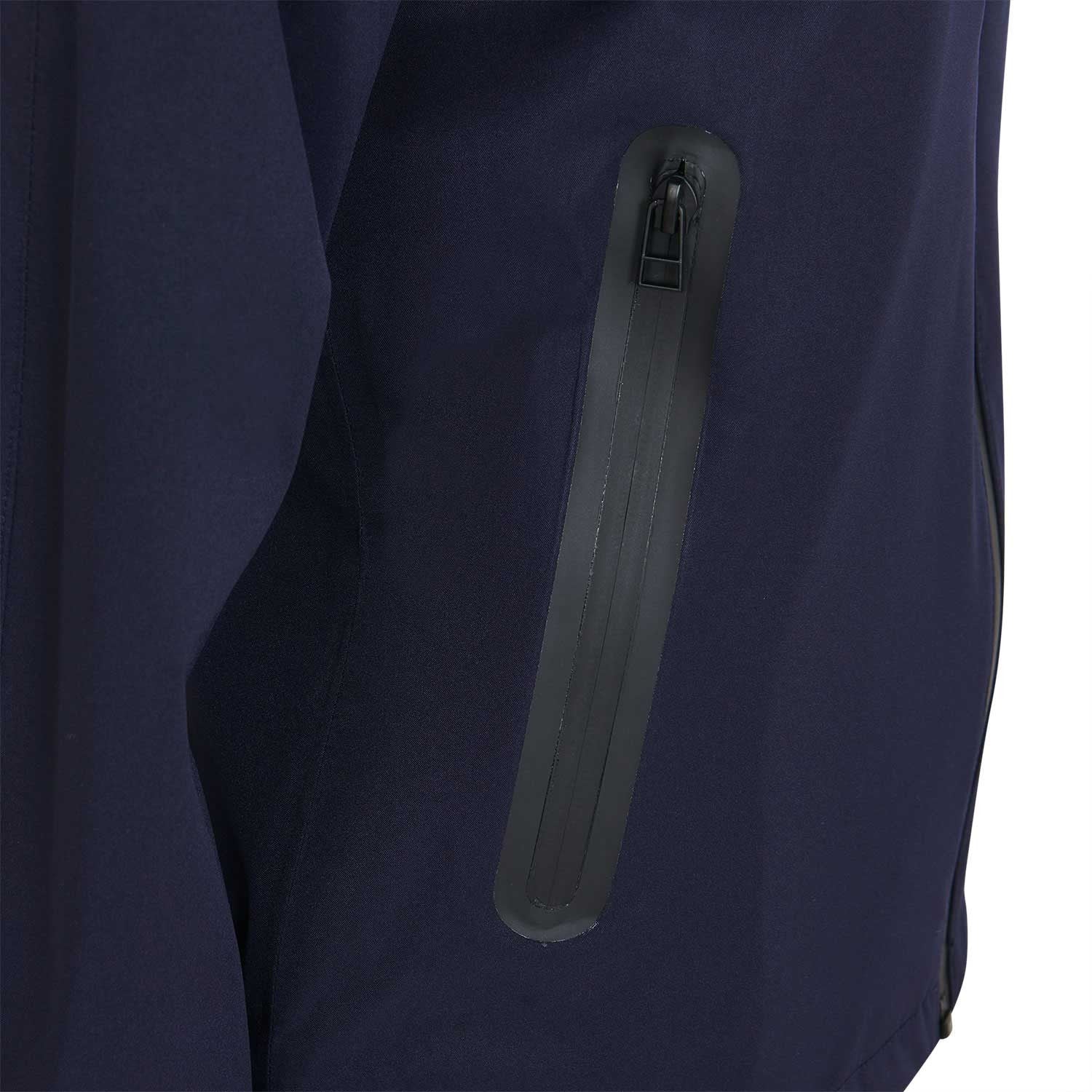 Women's three-layer technical raincoat