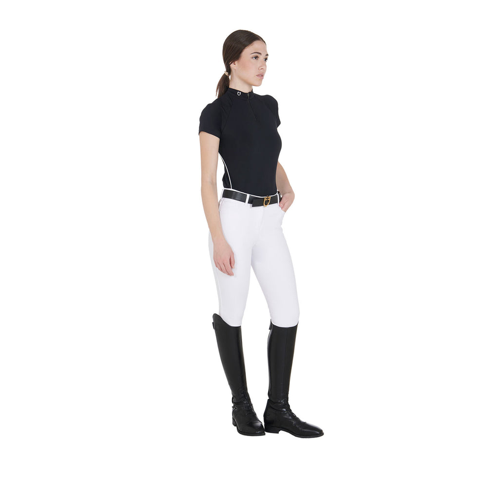 Women's slim fit technical training polo shirt