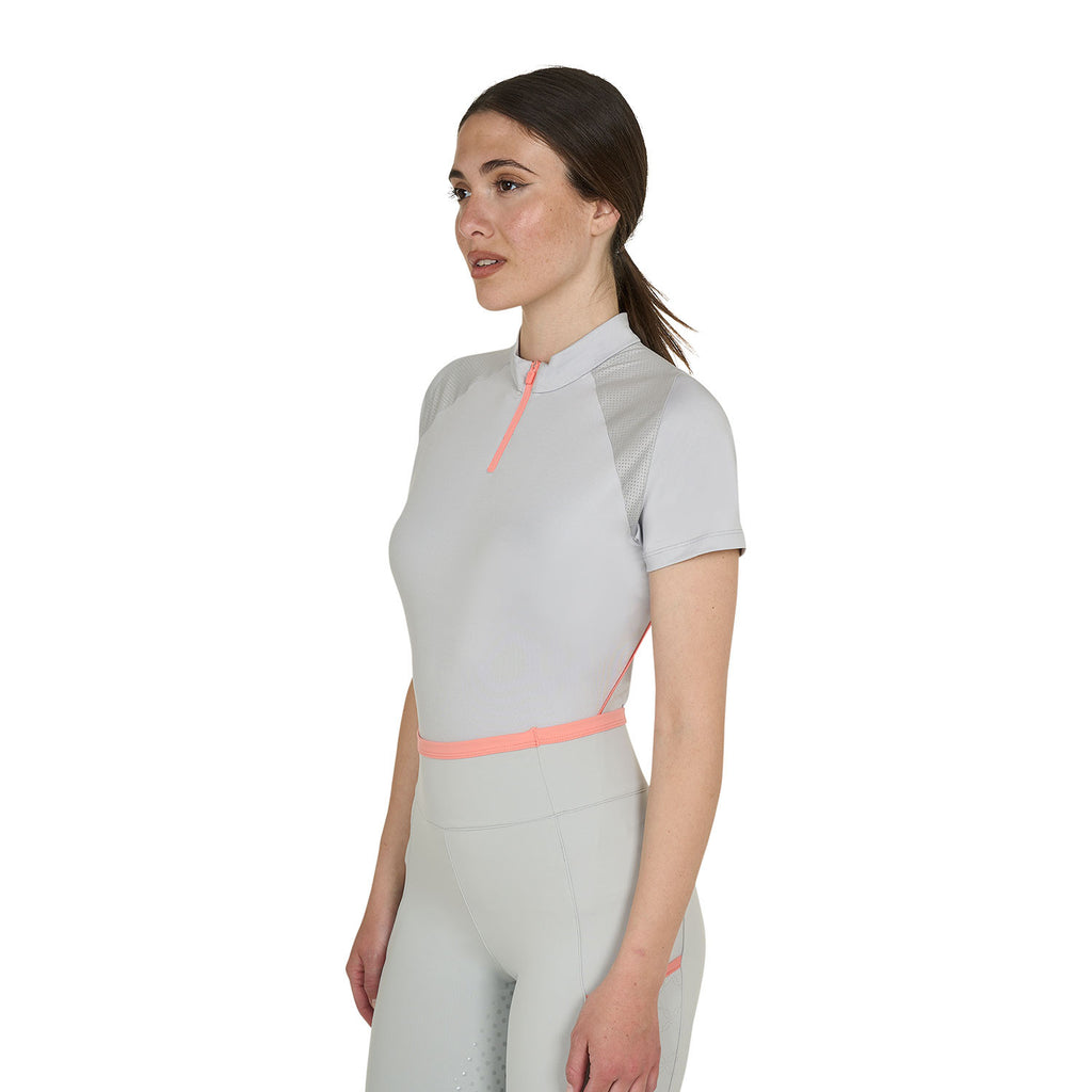 Women's slim fit technical training polo shirt