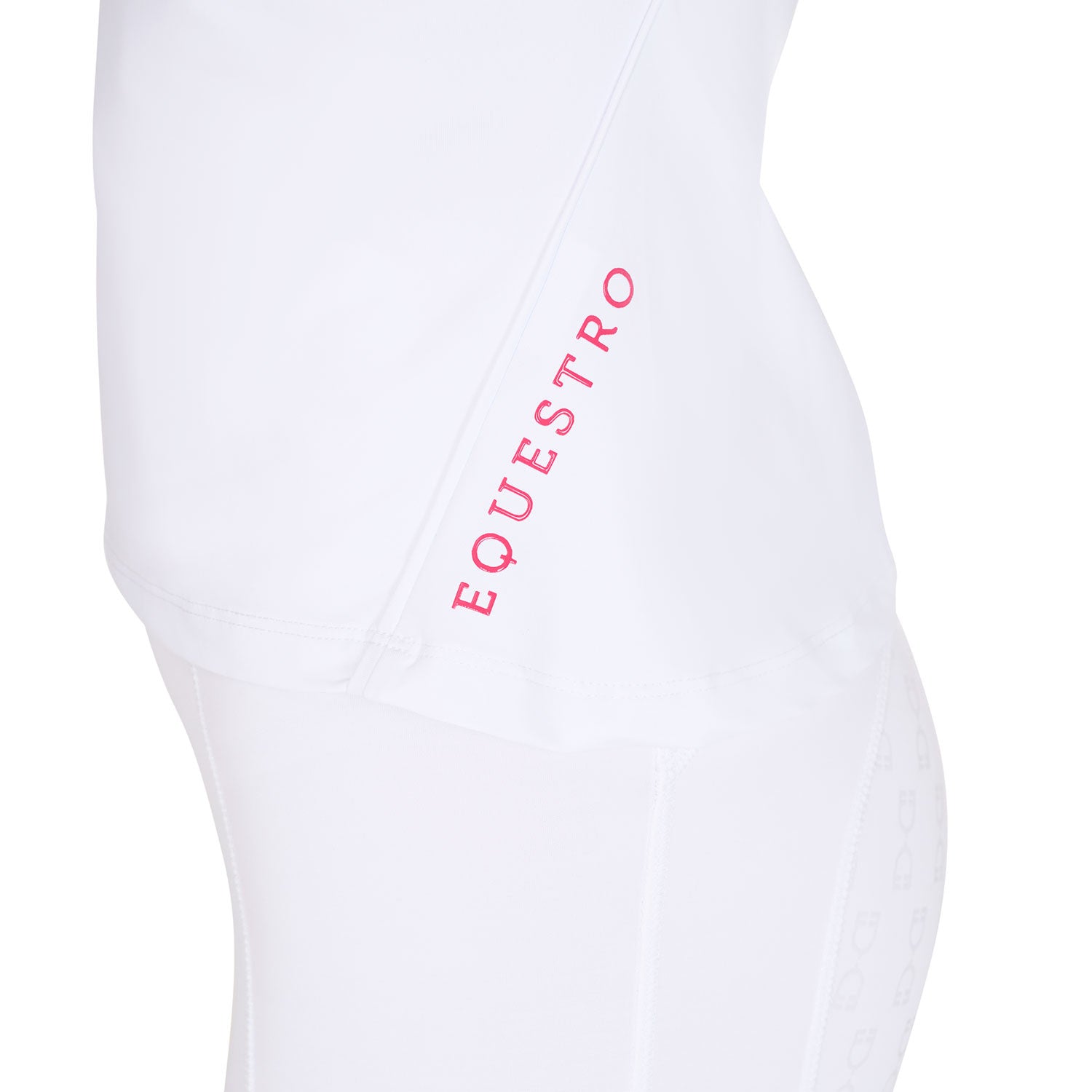 Women's slim fit polo shirt in breathable fabric