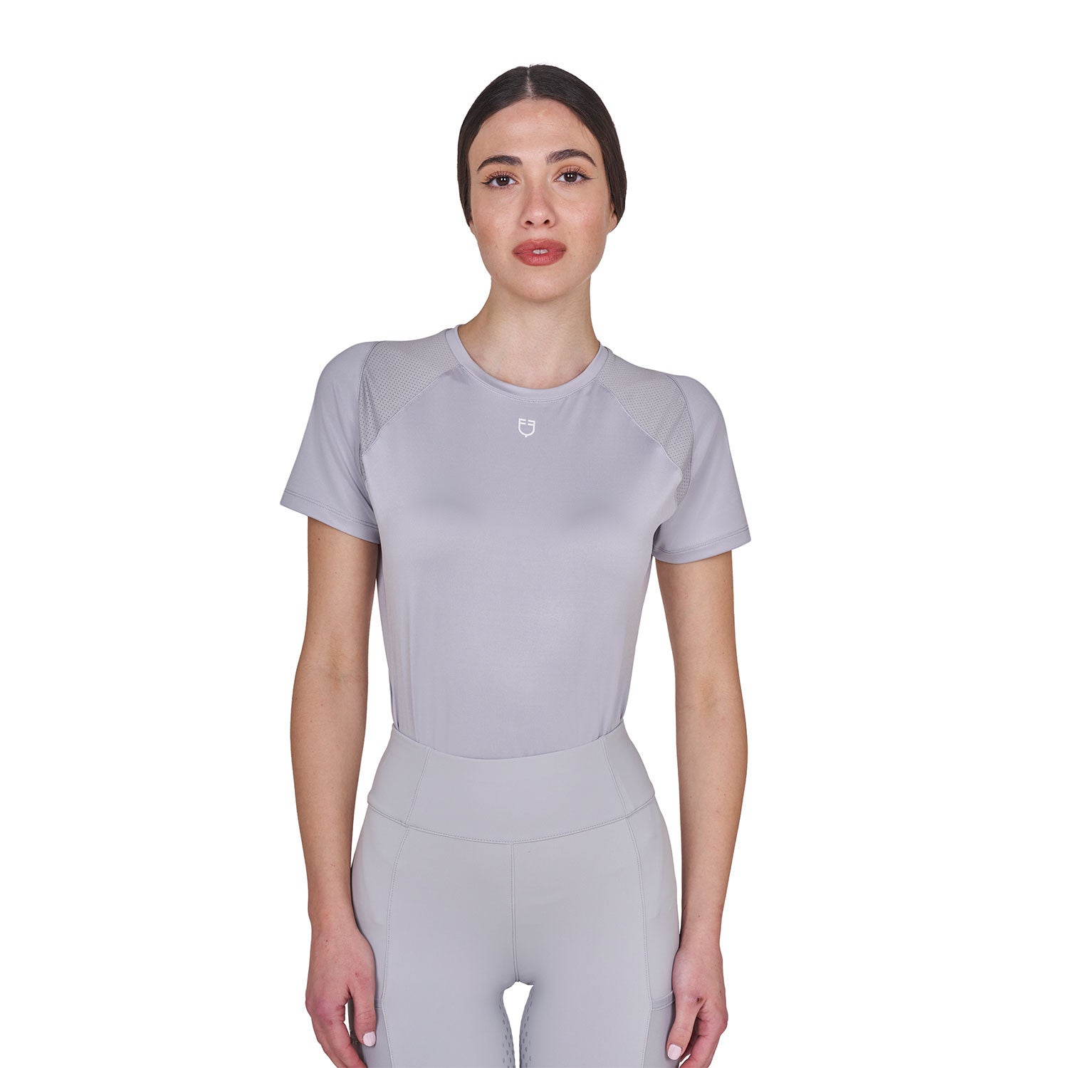 Equestro Women's slim fit technical training t-shirt