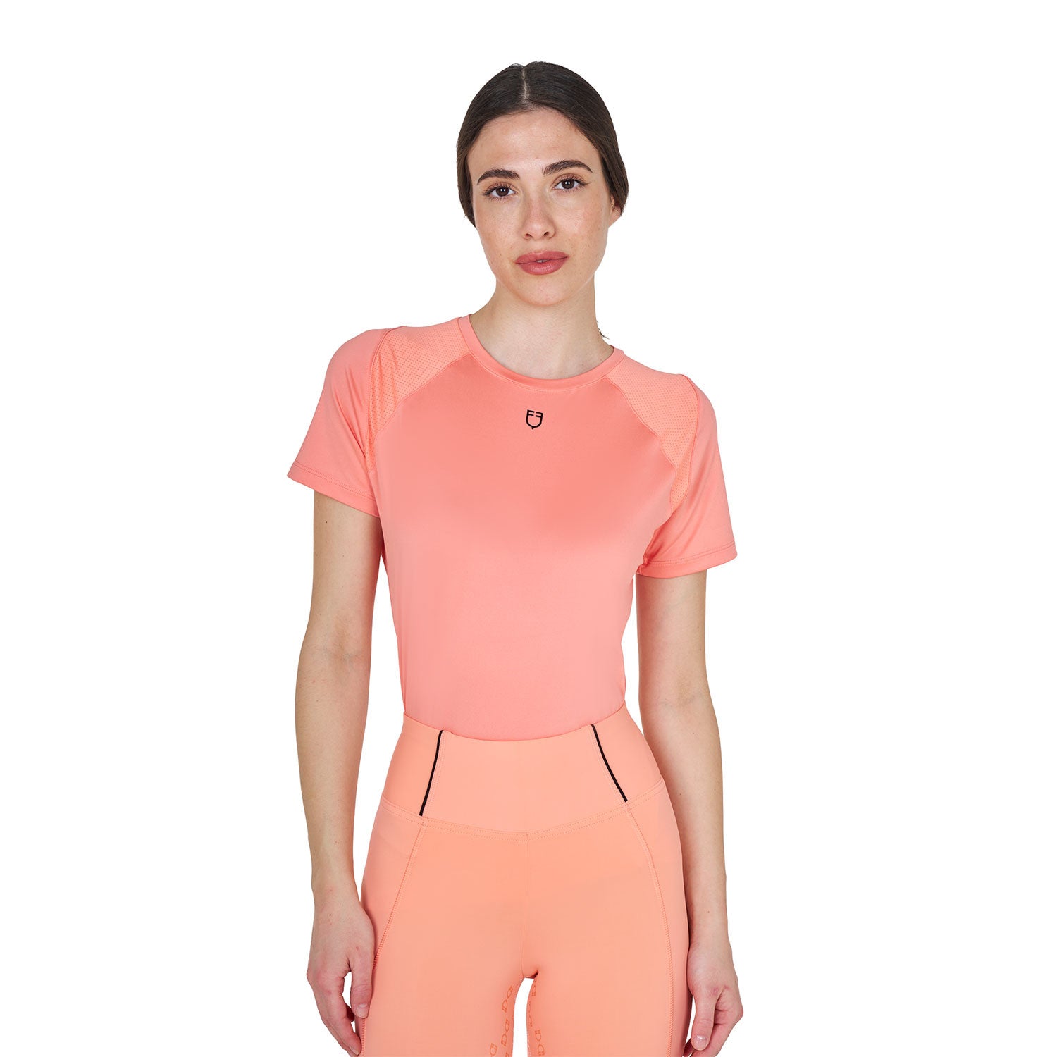 Equestro Women's slim fit technical training t-shirt
