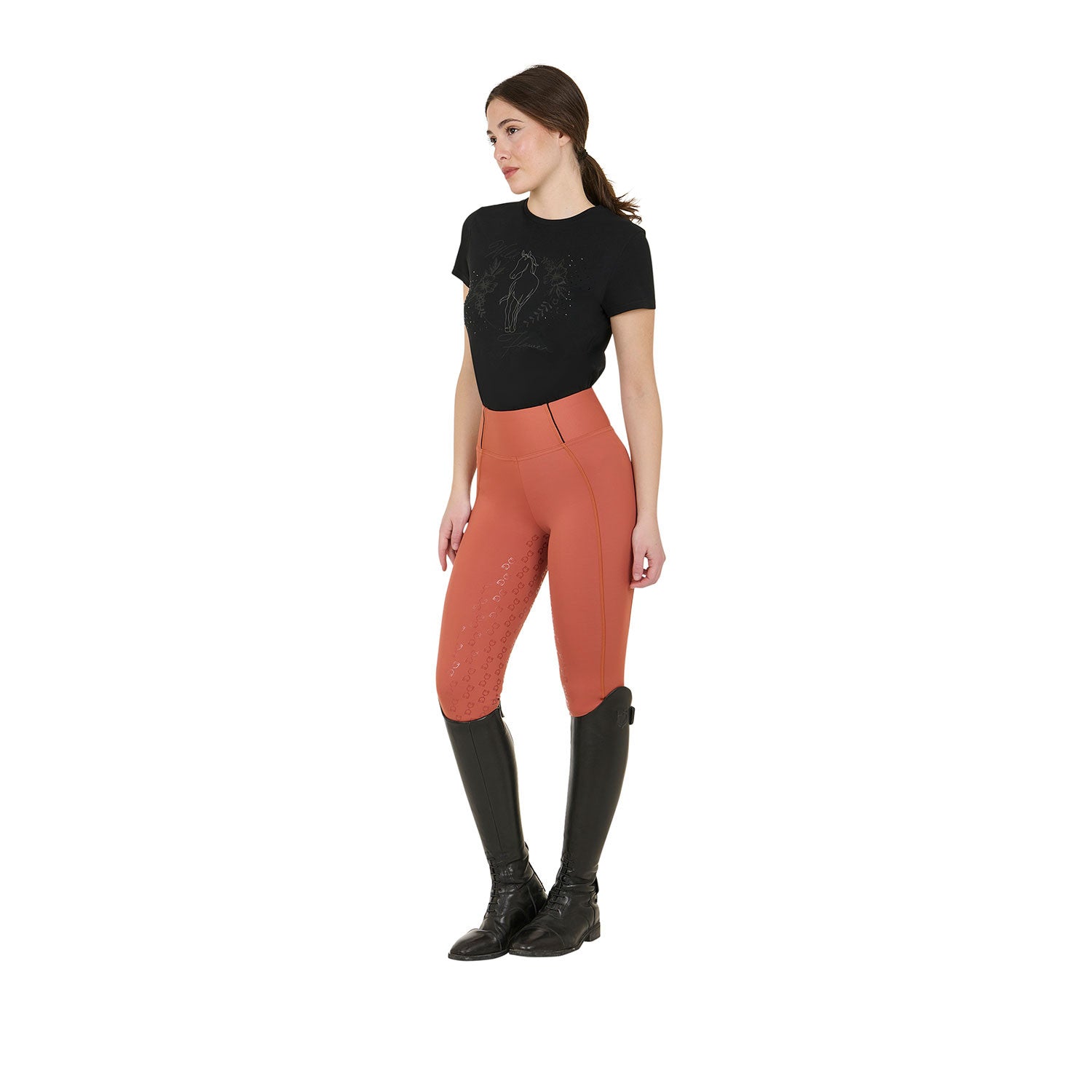 Women's slim fit full grip leggings