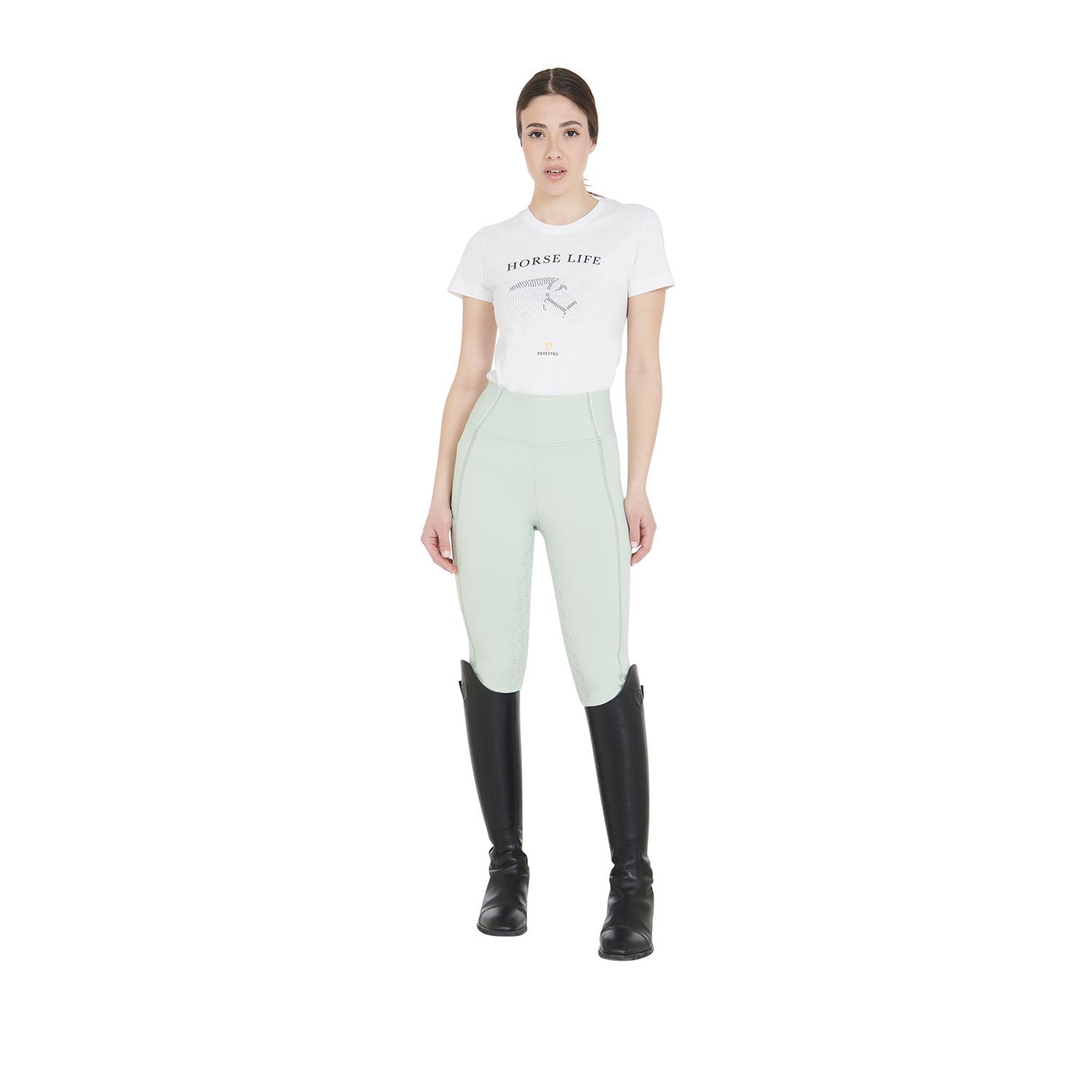 Women's slim fit full grip leggings