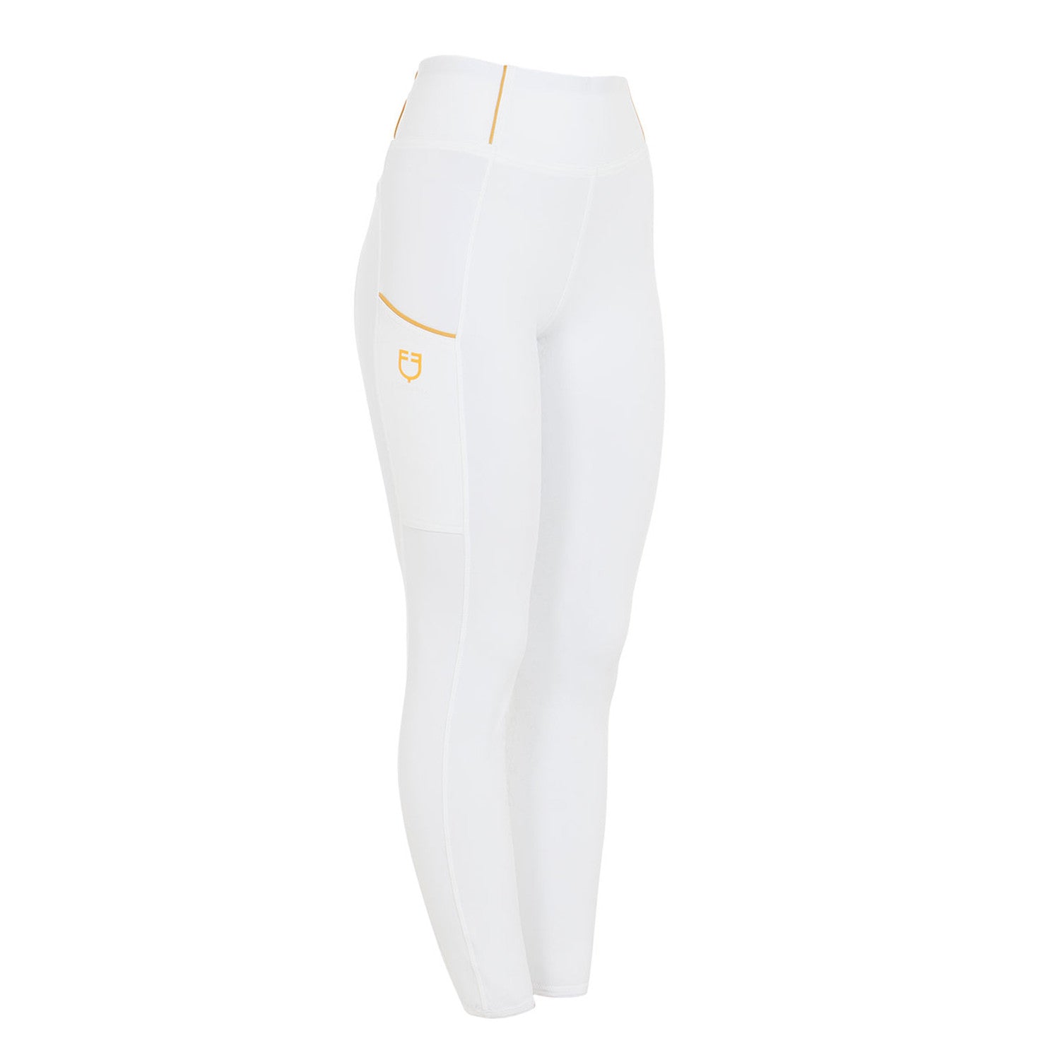 Equestro Women's slim fit full grip leggings