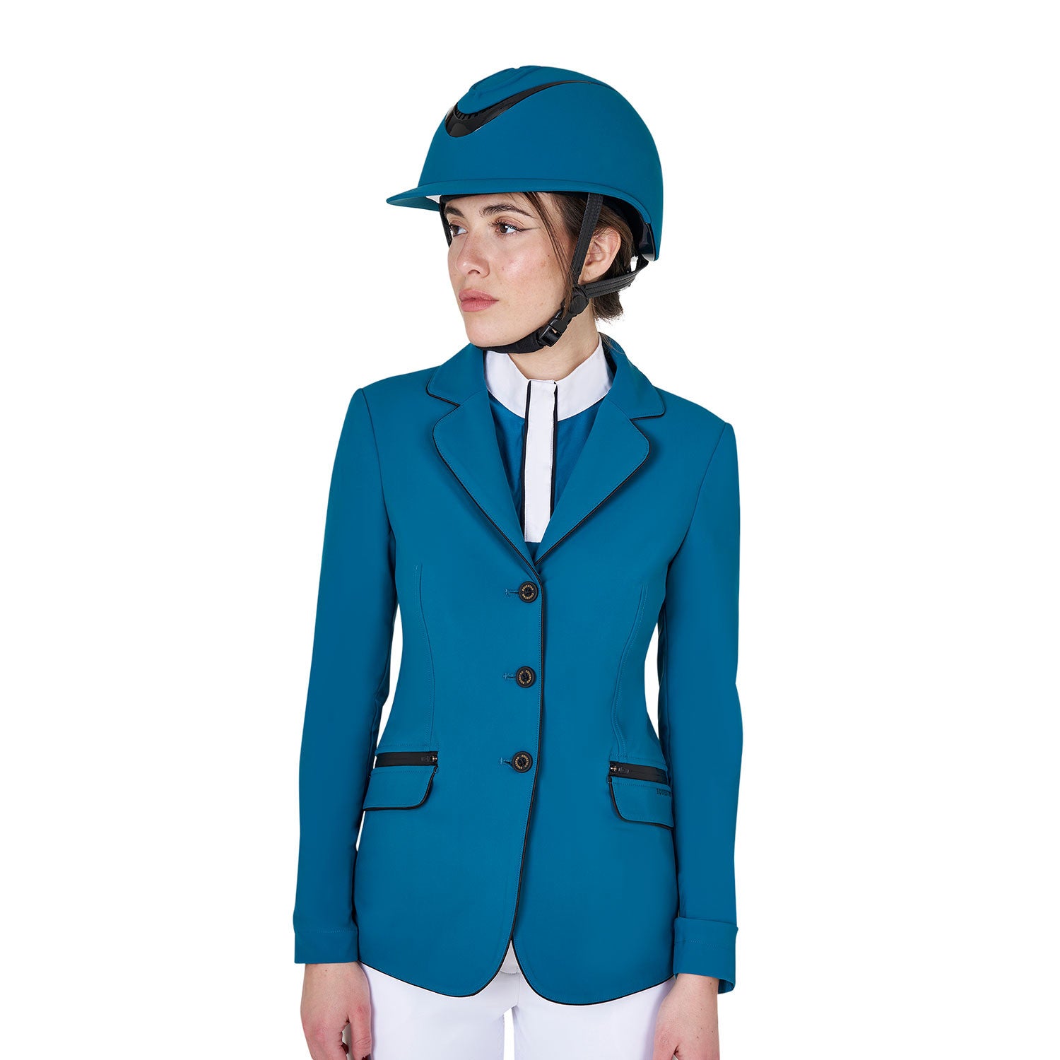 Equestro Women's competition jacket in technical fabric