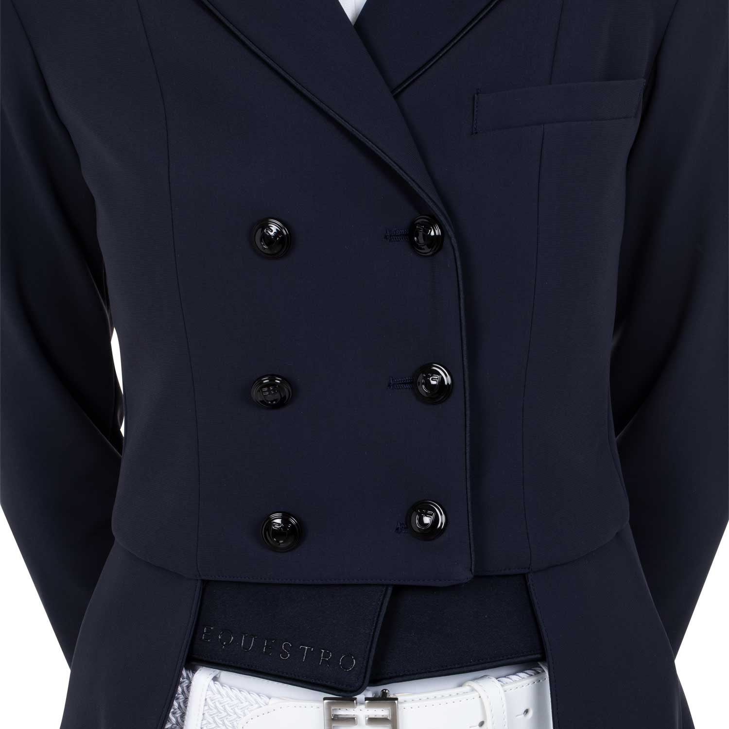 Women's competition dressage tailcoat in technical fabric