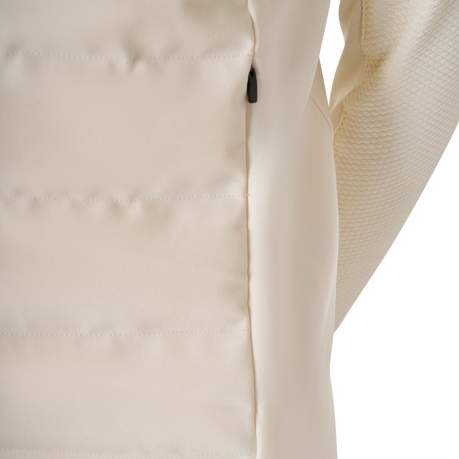 Women's zippered vest technical blend