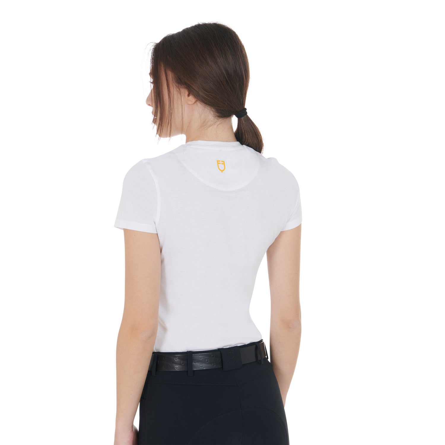 Women's slim fit T-shirt moonlight print