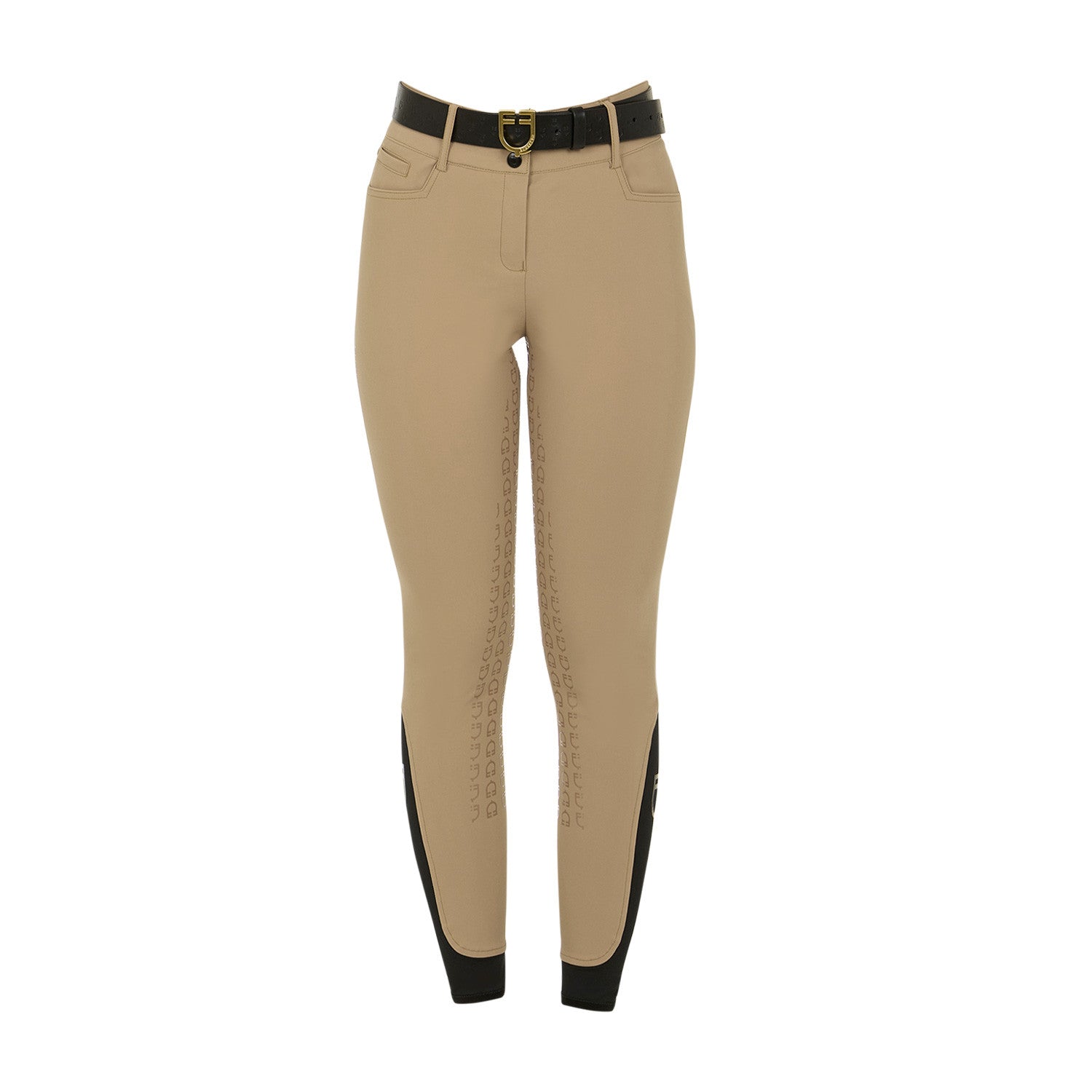 Equestro Women's high-waisted full grip breeches