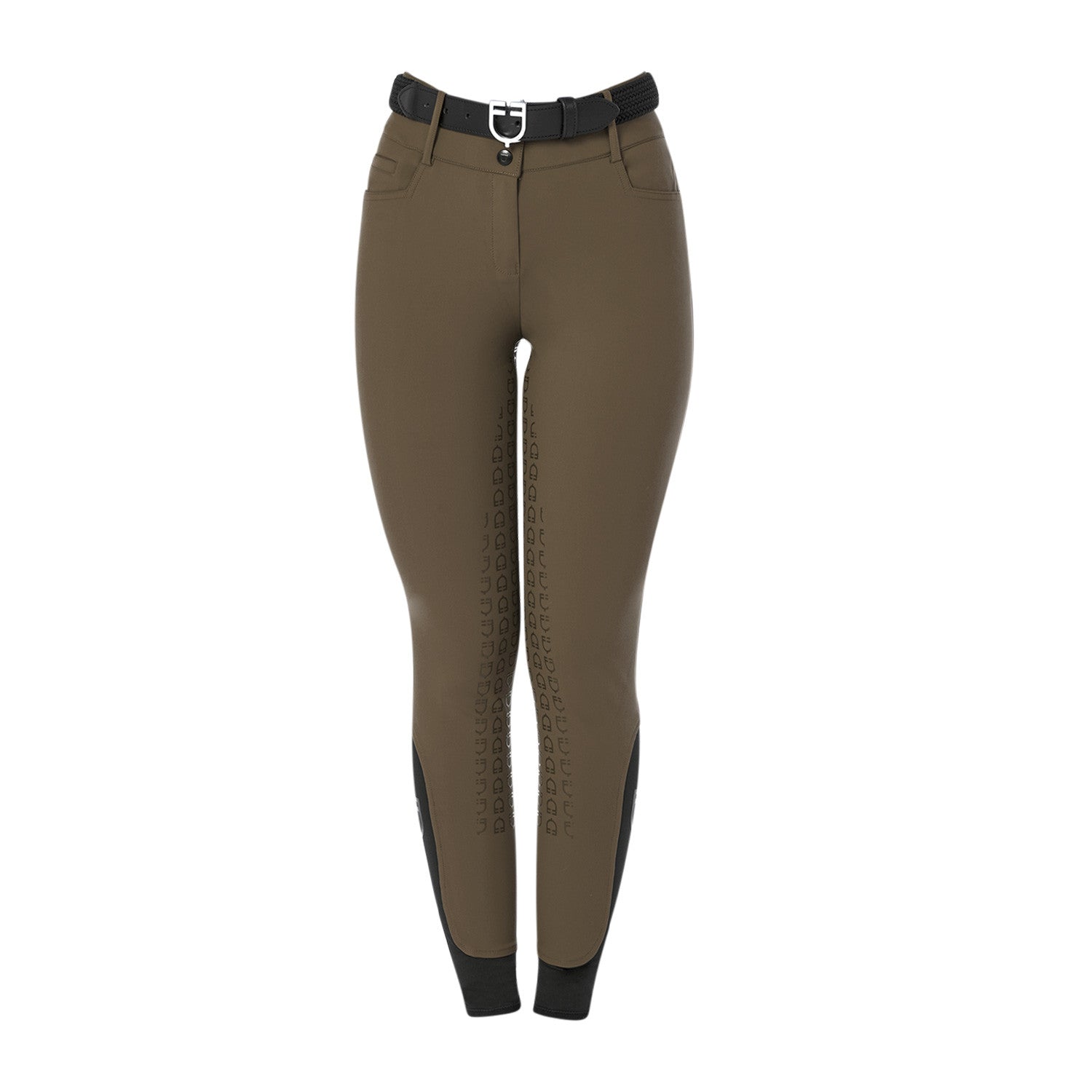 Equestro Women's high-waisted full grip breeches