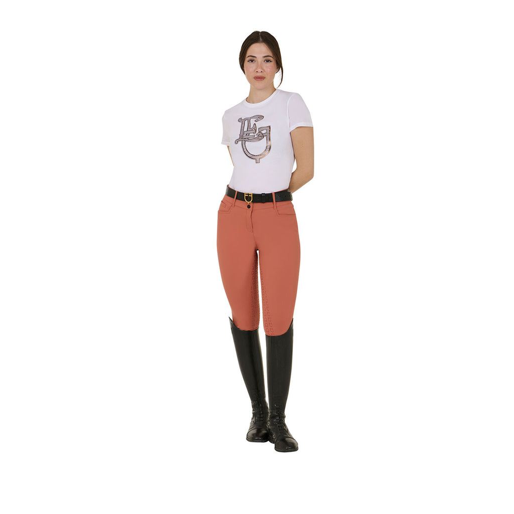 Women's high-waisted full grip breeches