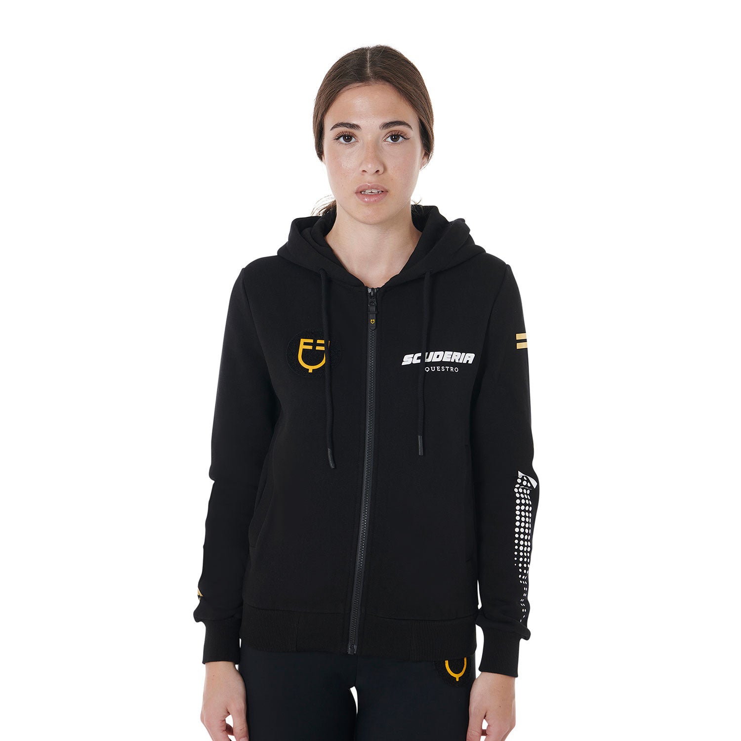 Scuderia Equestro women's hooded sweatshirt fleece