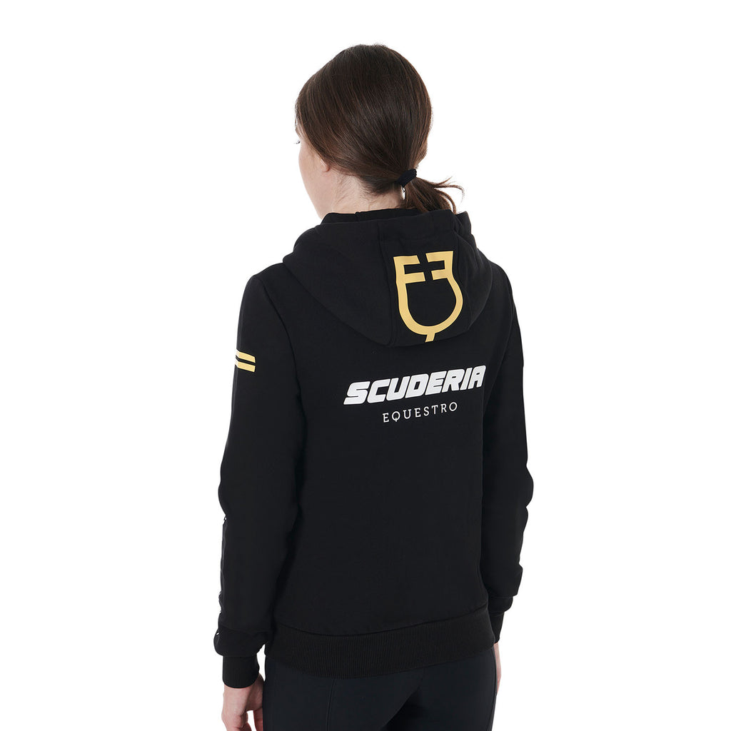 Scuderia Equestro women's hooded sweatshirt fleece