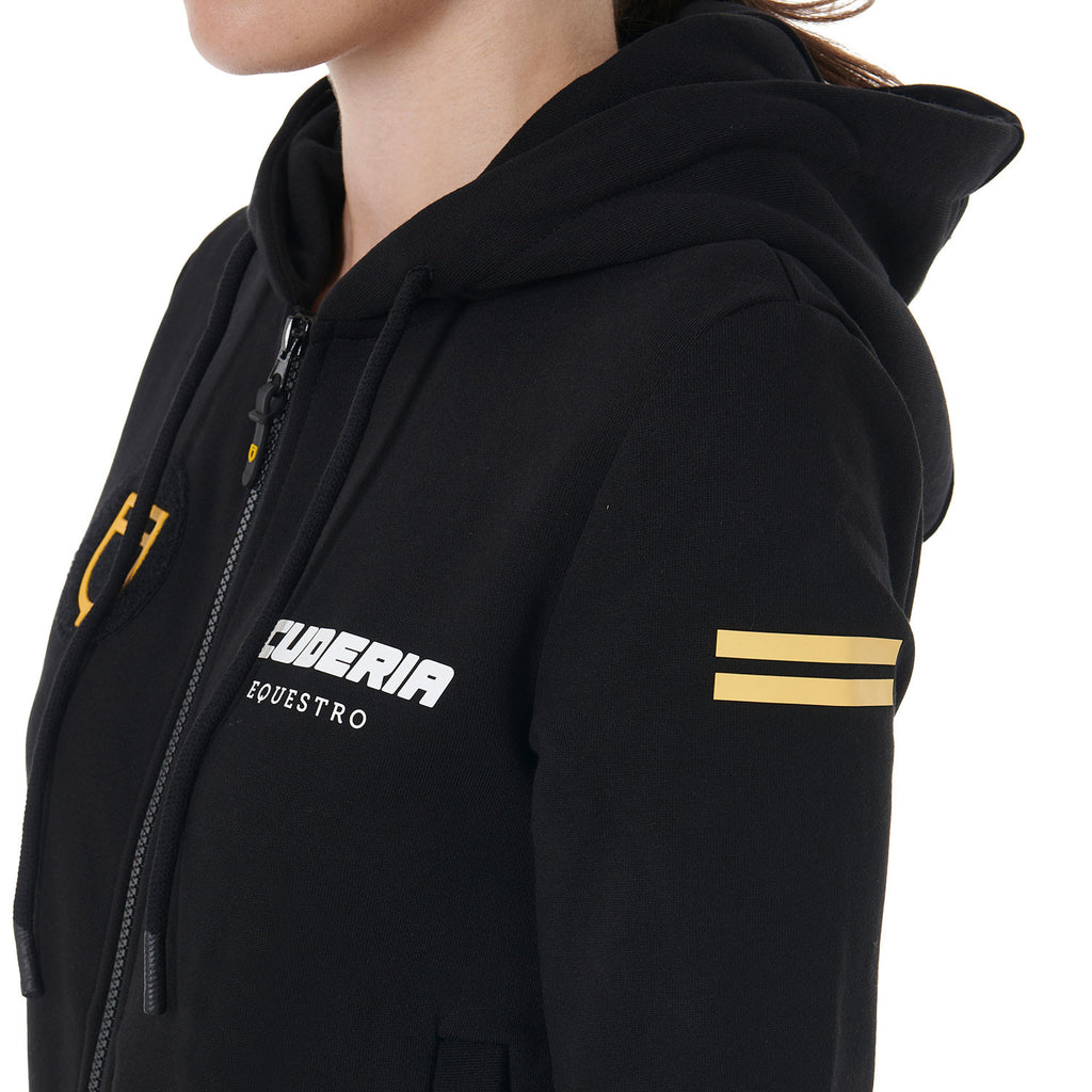 Scuderia Equestro women's hooded sweatshirt fleece