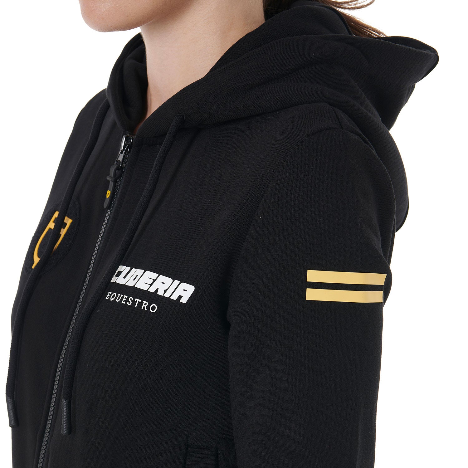 Scuderia Equestro women's hooded sweatshirt fleece