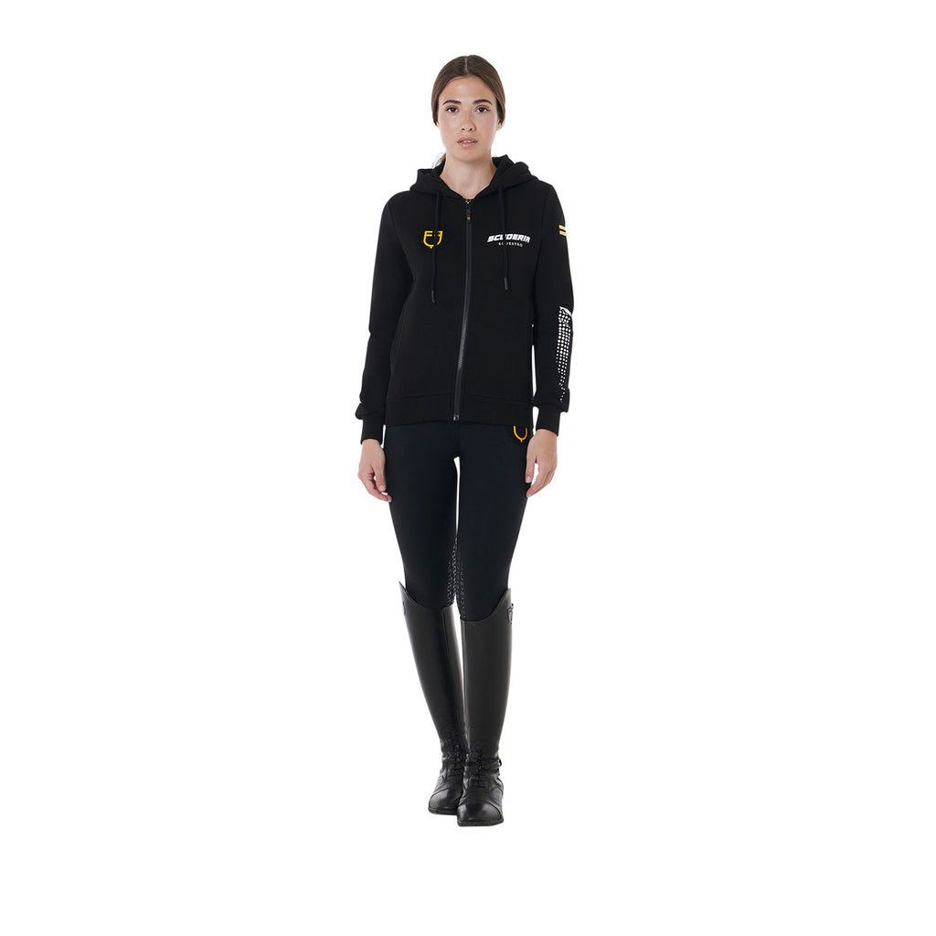Scuderia Equestro women's hooded sweatshirt fleece