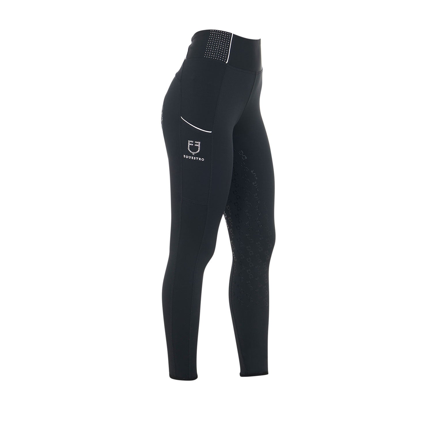 Women's slim fit leggings rhinestones
