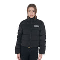Women's cropped down jacket stretch fabric